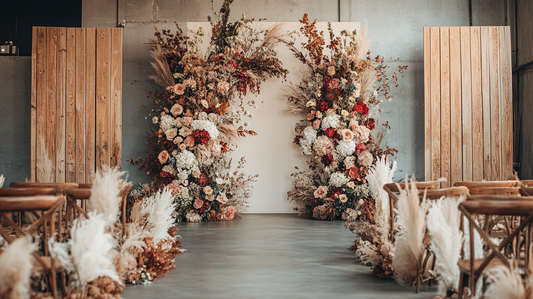 Rustic Wedding Theme: The Perfect Match with Dried Flowers