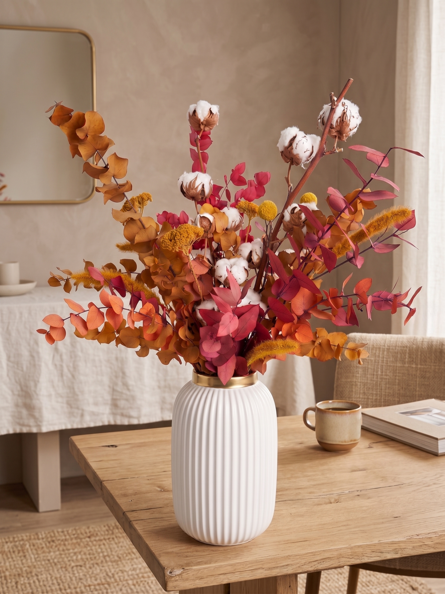 Fall Tones Vase Arrangement
