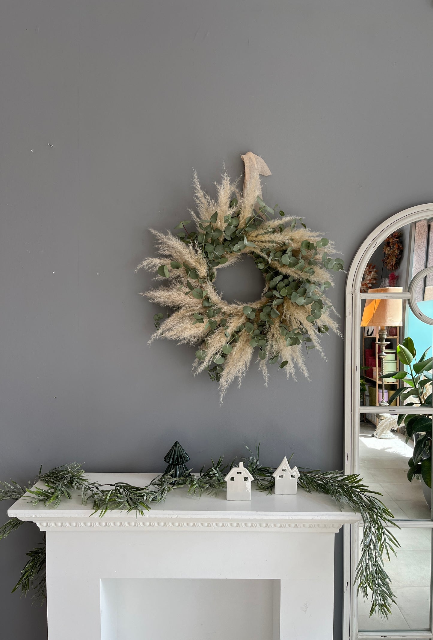 Snowy Greenery Garland