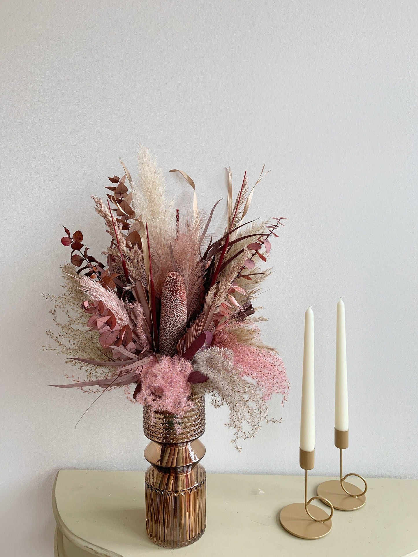 Dried Bouquet, Boho Interior Bouquet, Boho Home Decor