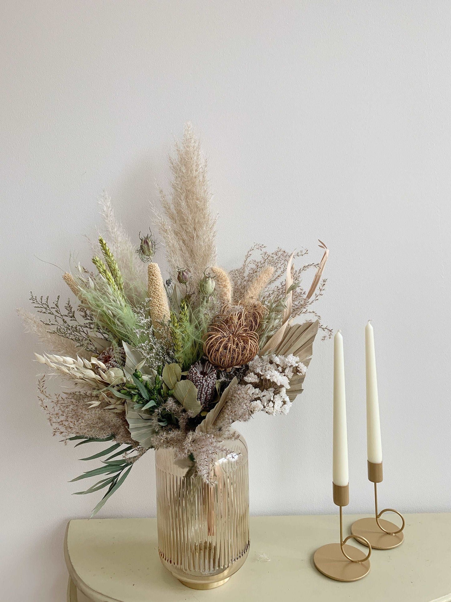 Dried Bouquet, Boho Interior Bouquet, Boho Home Decor