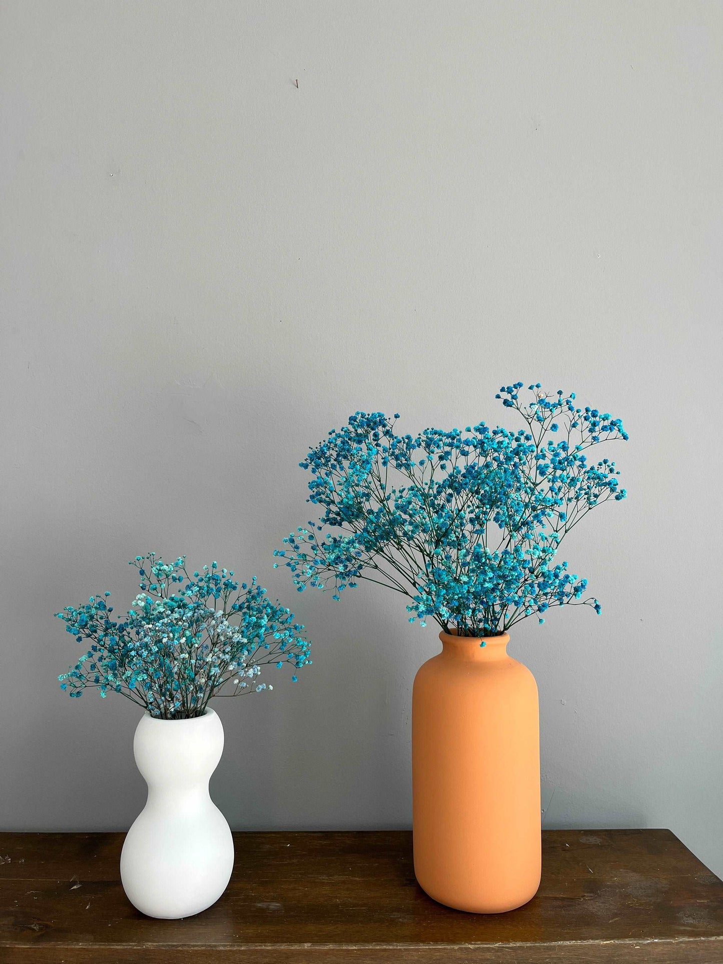 Natural Preserved Baby's Breath, Blue Gypsophila, Blue Baby's Breath, Preserved Gypsophila, Flower Arrangement, Turquoise Flowers