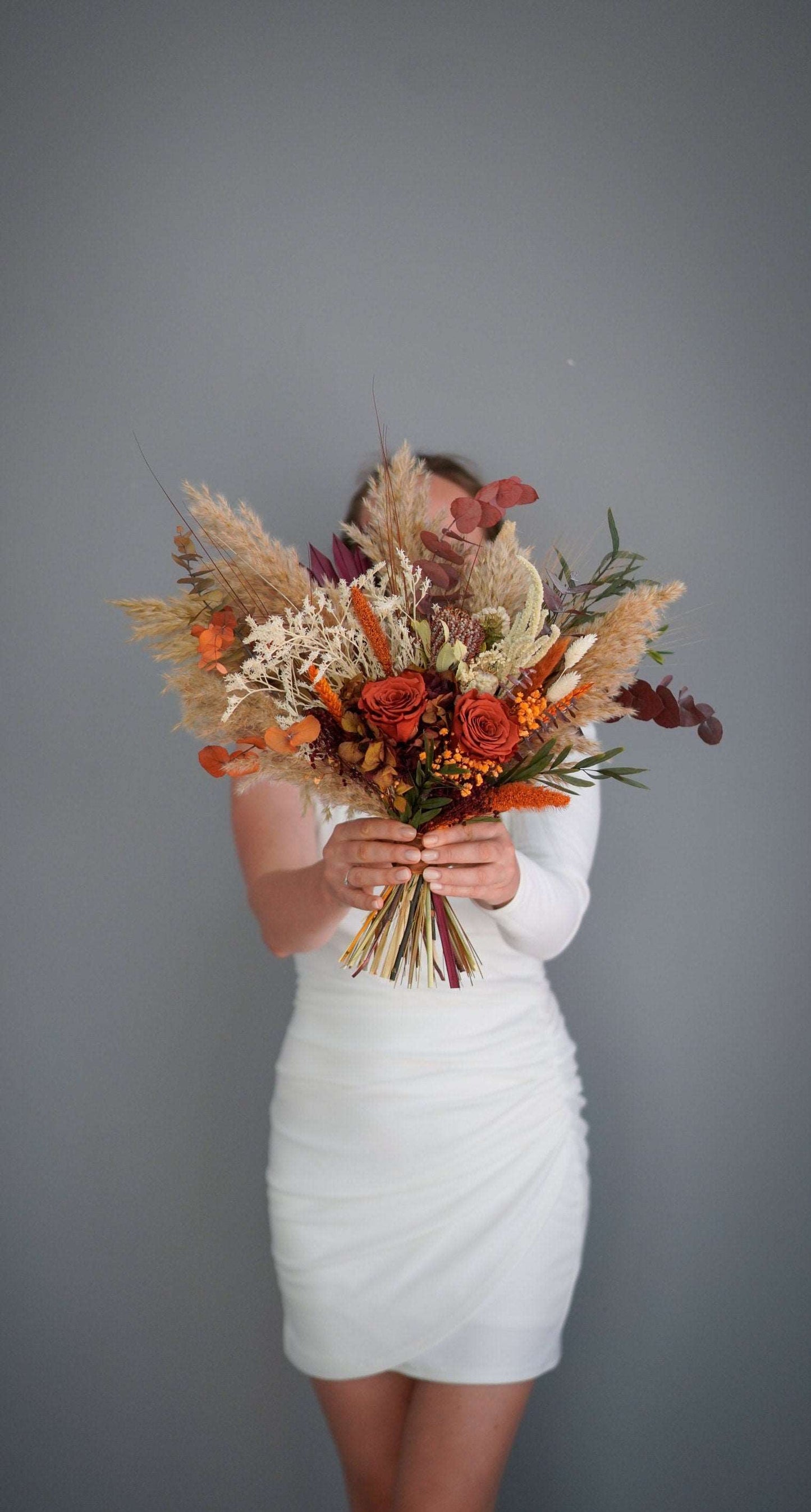 Boho bridal bouquet| Boho wedding bouquet| Wedding flowers| Terracotta wedding decor| Fall Flowers| Burgundy Bridal| Bridesmaid bouquet