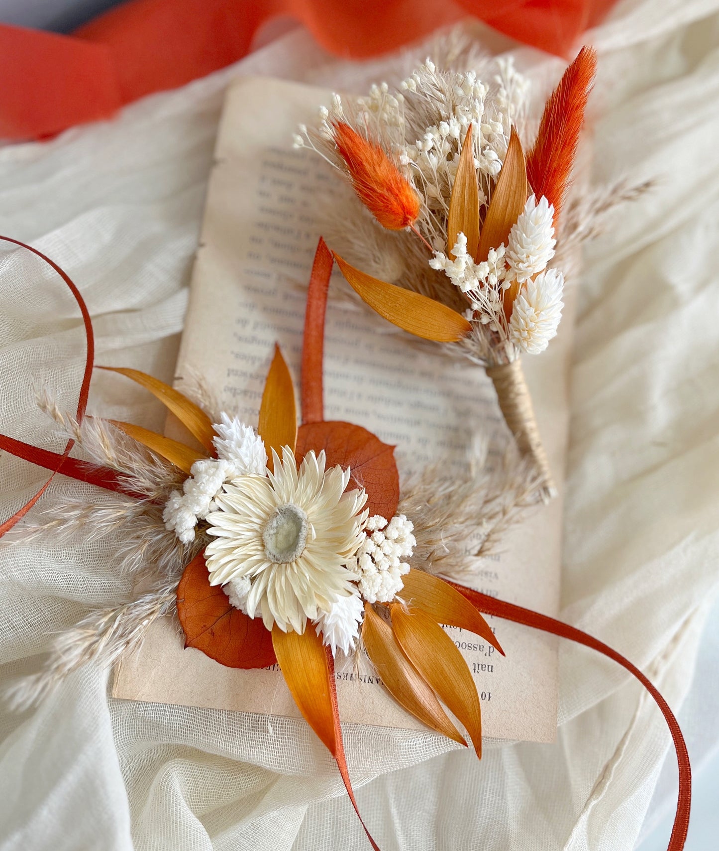 Terracotta Dried Bouquet