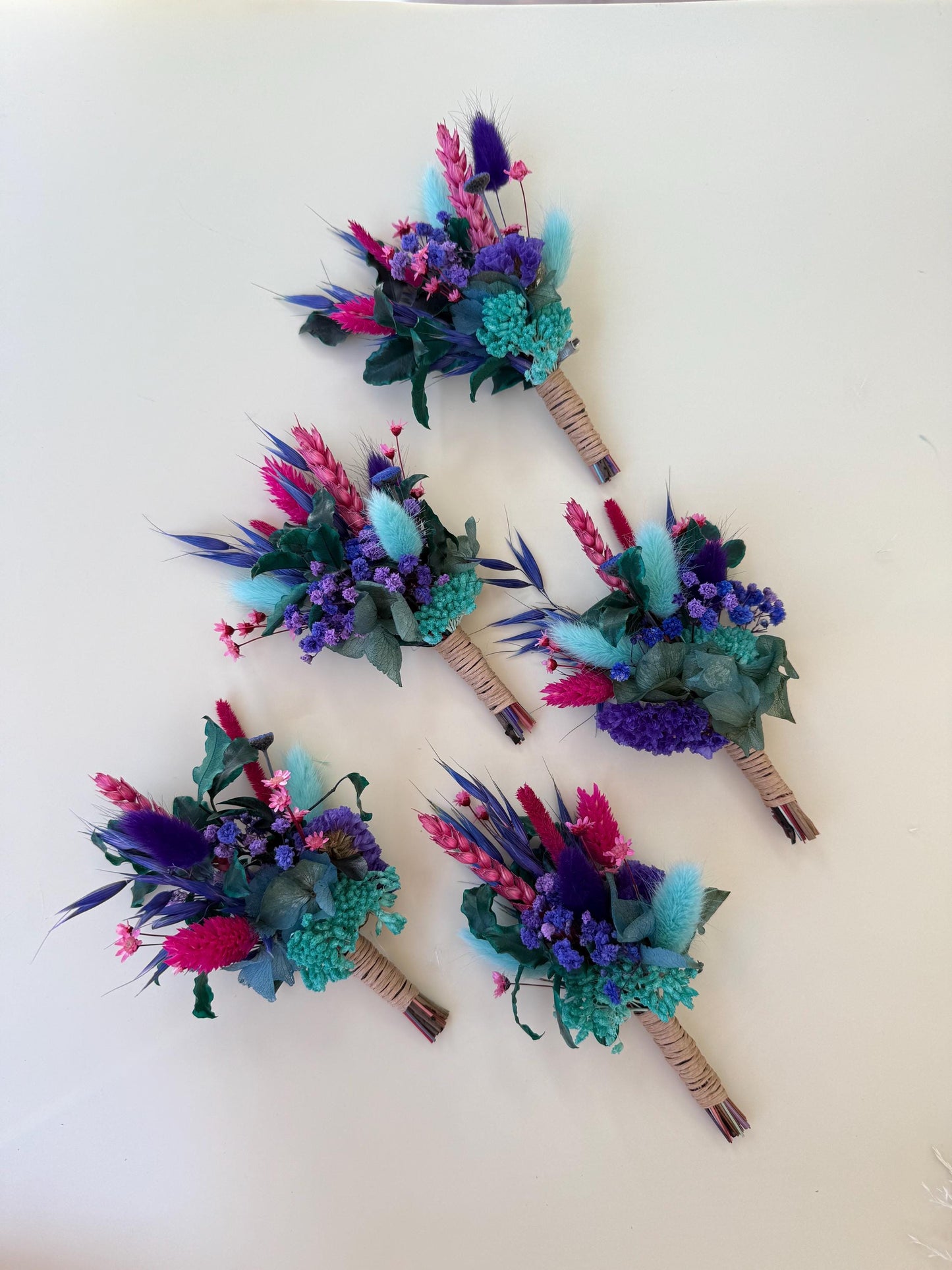 Jewel Coloured Wedding Flowers