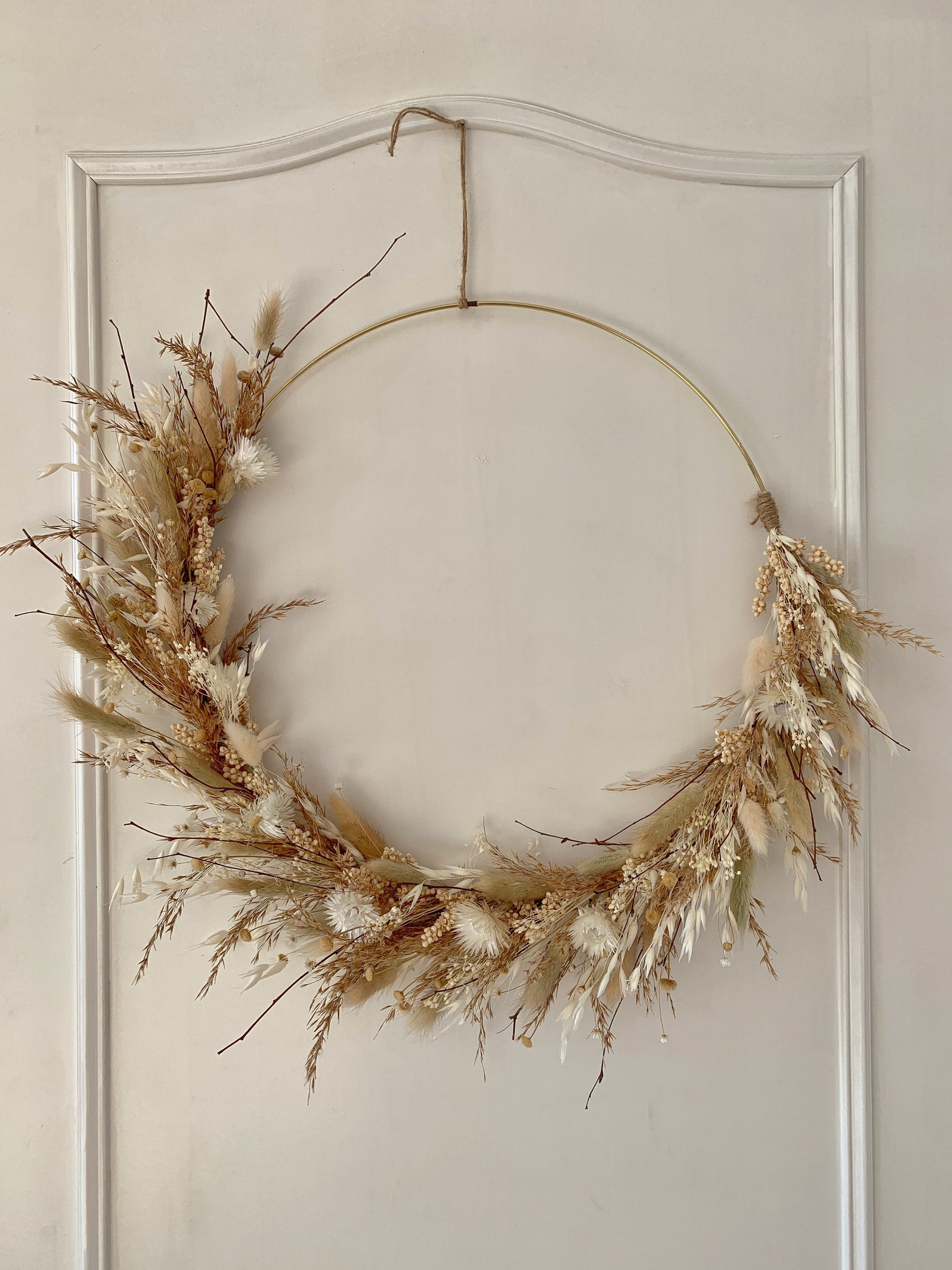 Dried flower Rustic wreath