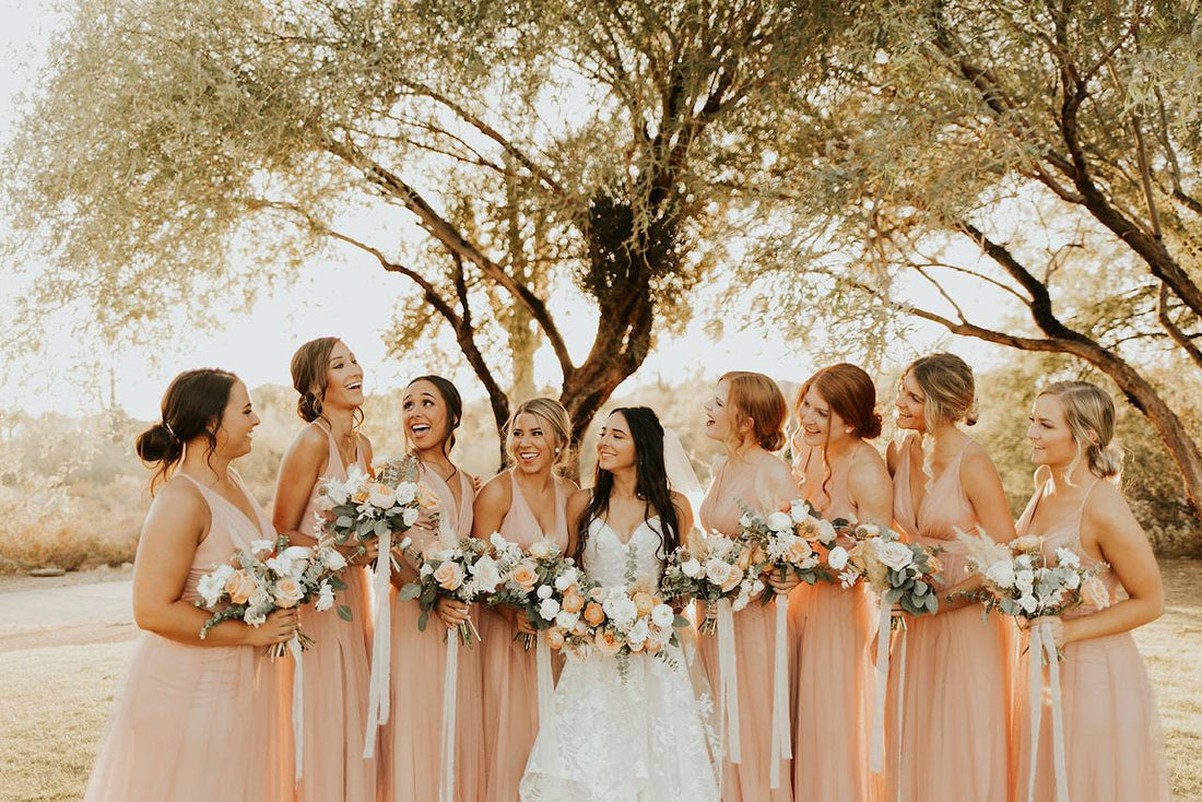 Unlocking the Charm of Peach: A Perfect Choice for Your Spring Wedding