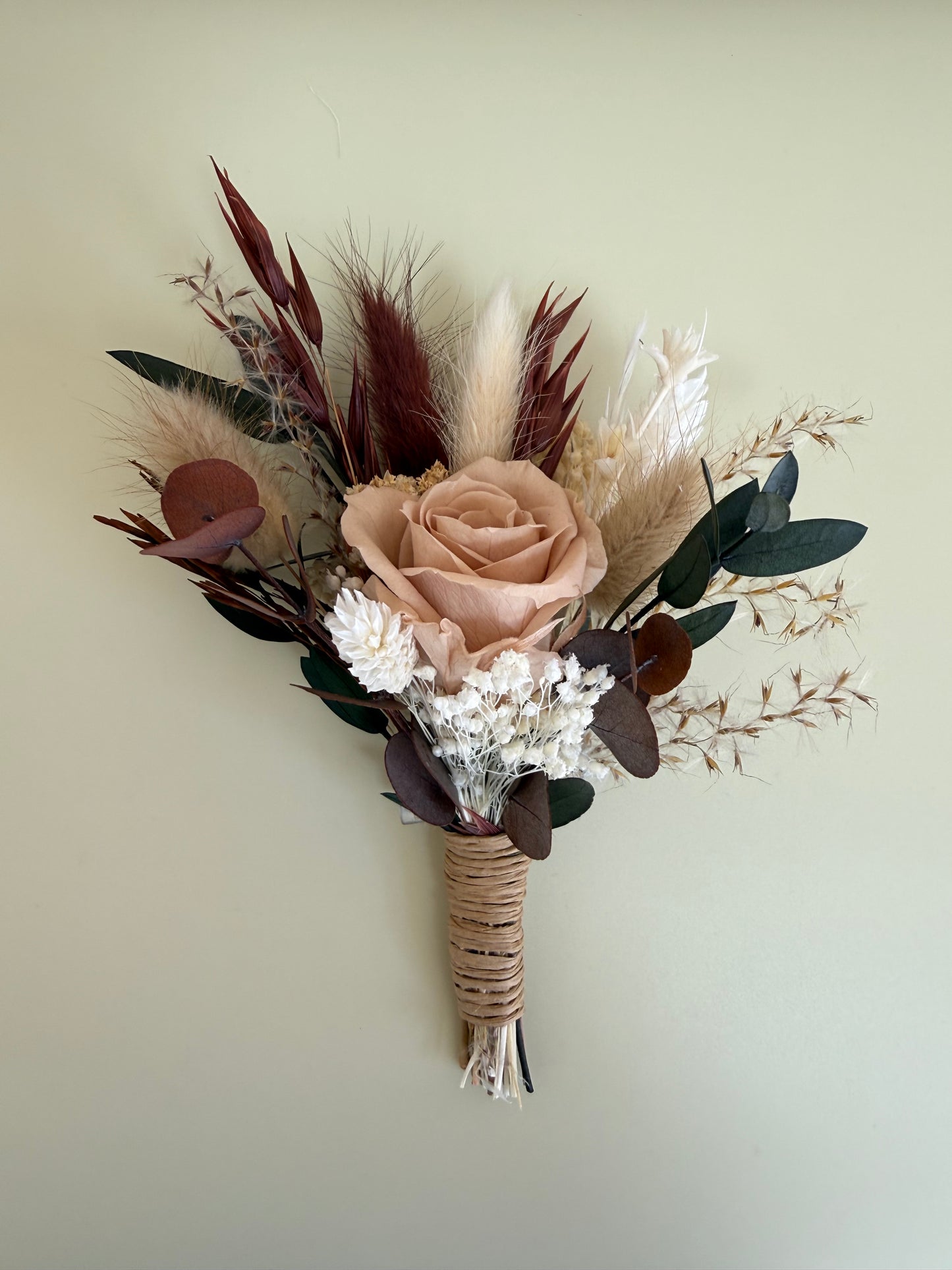 Mocha Taupe Wedding Flowers