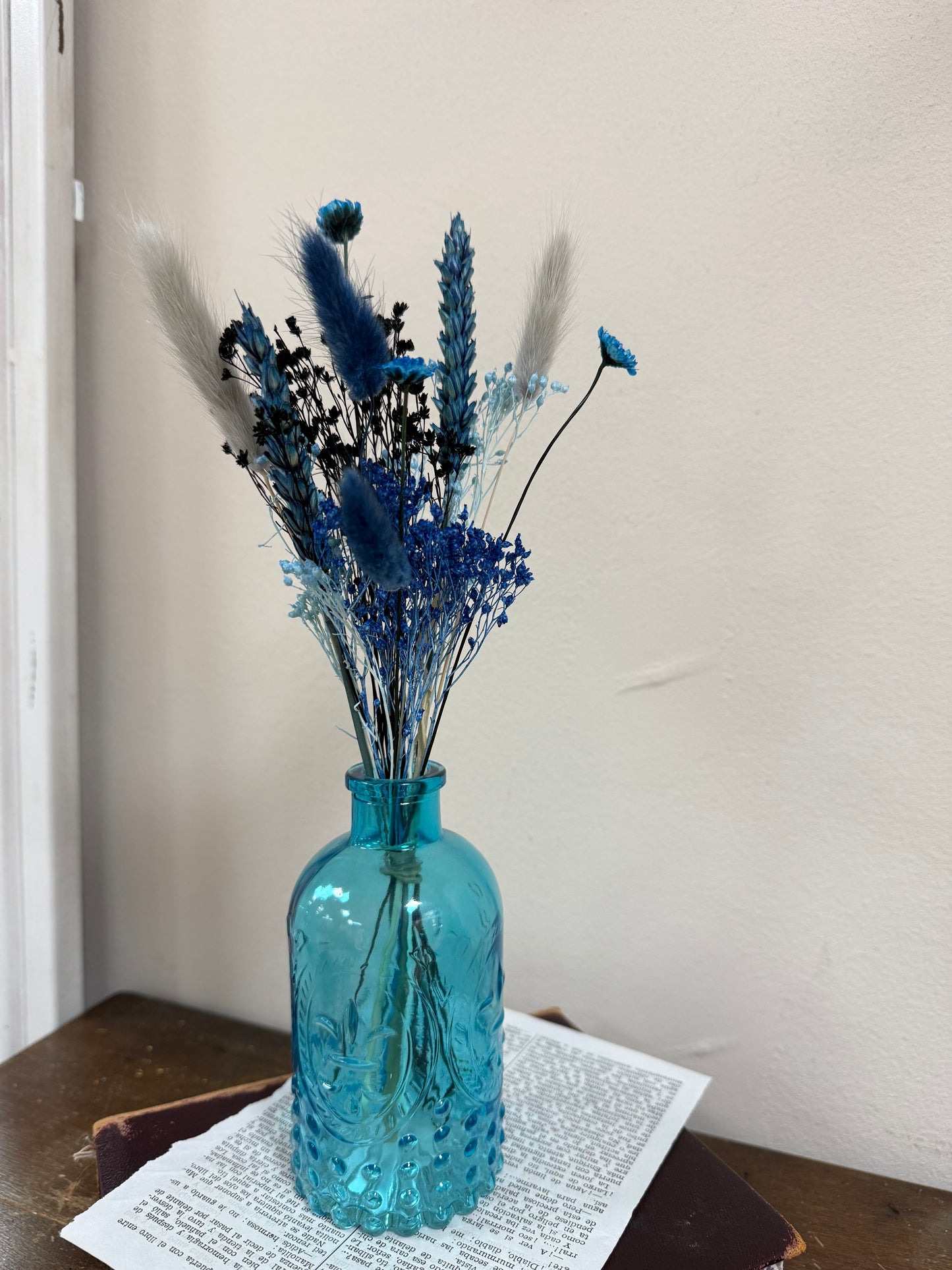 Dusty Blue Wedding Flowers