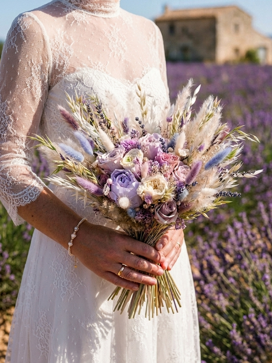 Lavender Bridal Bouquet