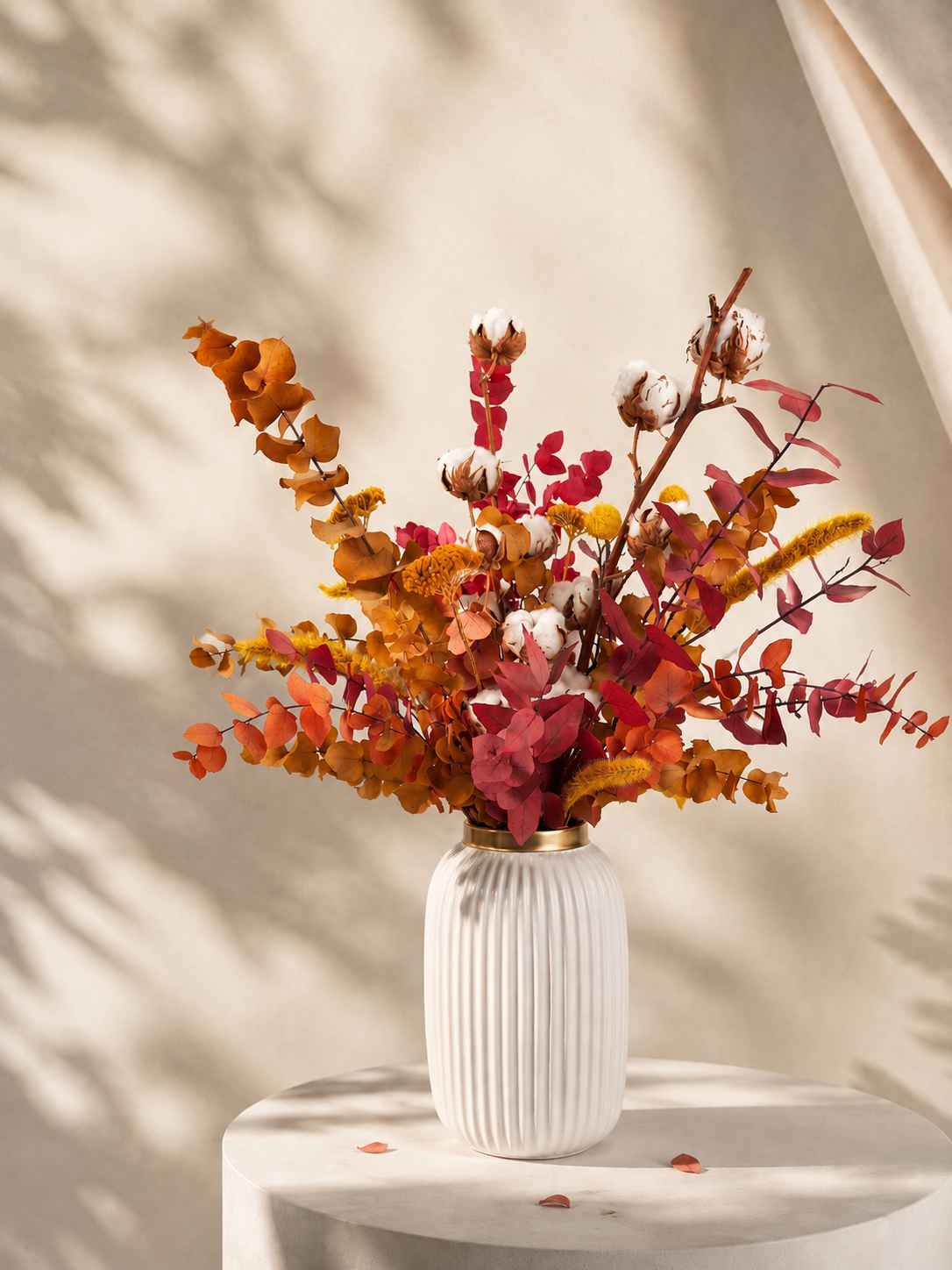 Fall Tones Vase Arrangement