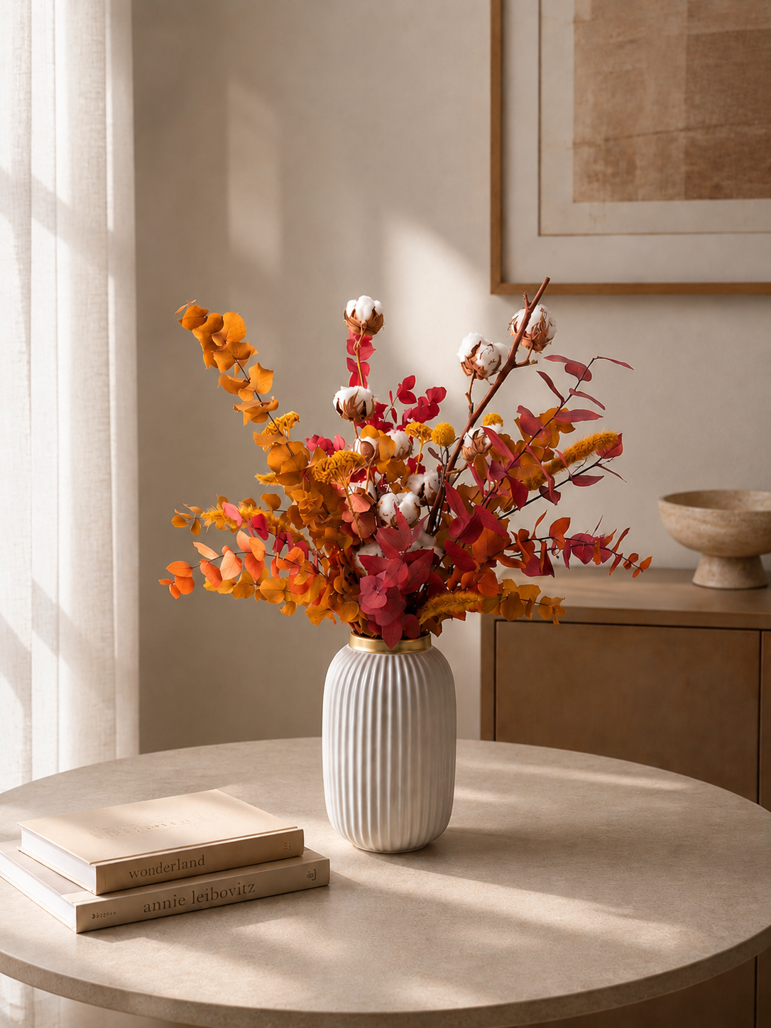 Fall Tones Vase Arrangement