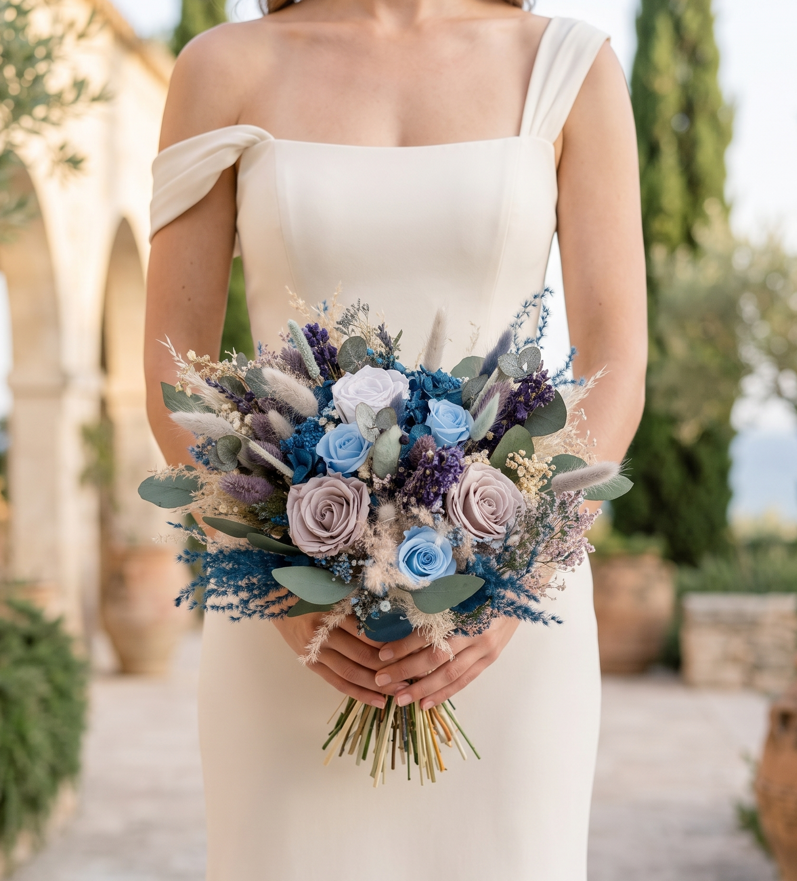 Celeste | Dusty Blue Wedding Flowers