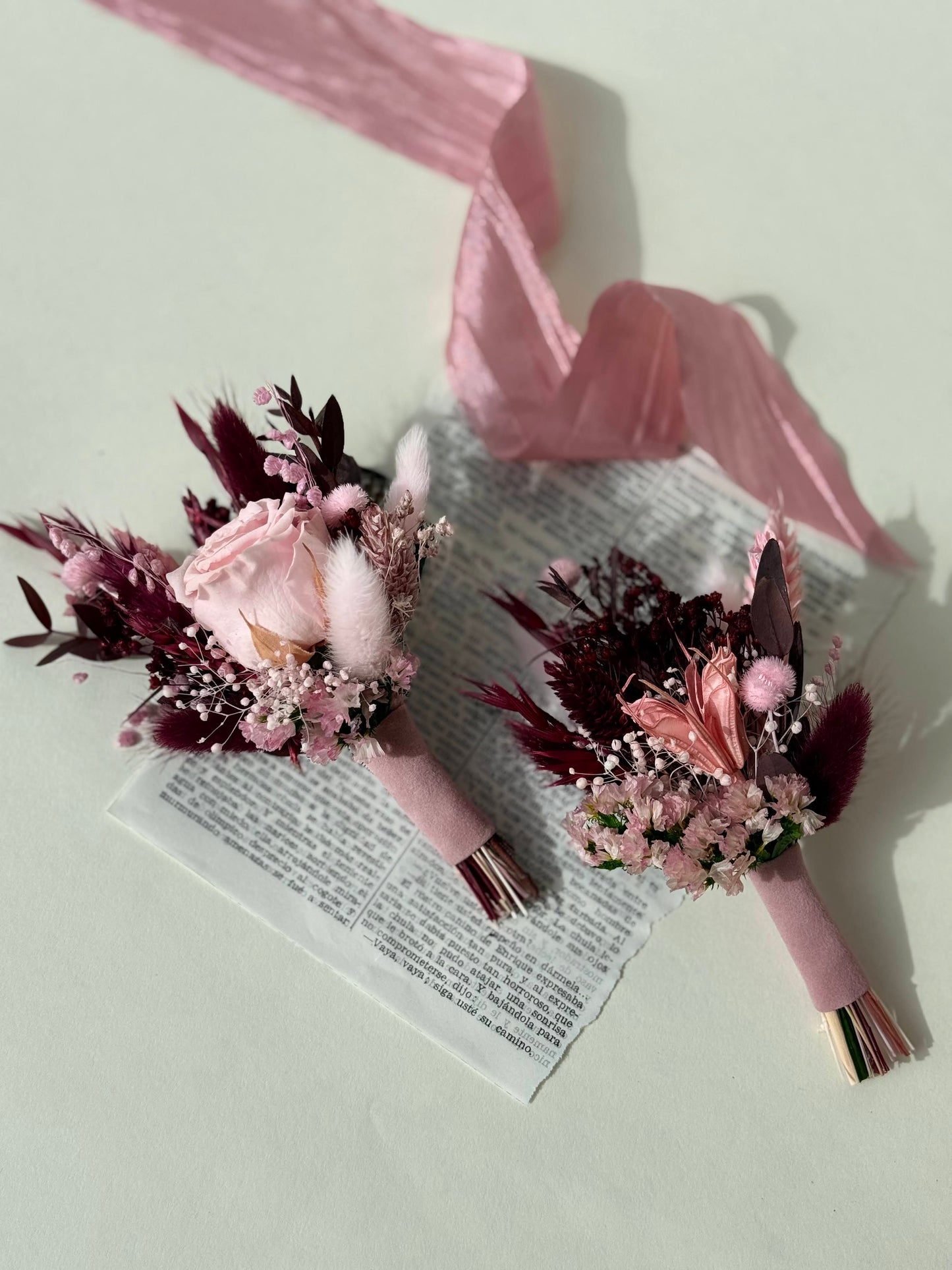 Wine Wedding Flowers