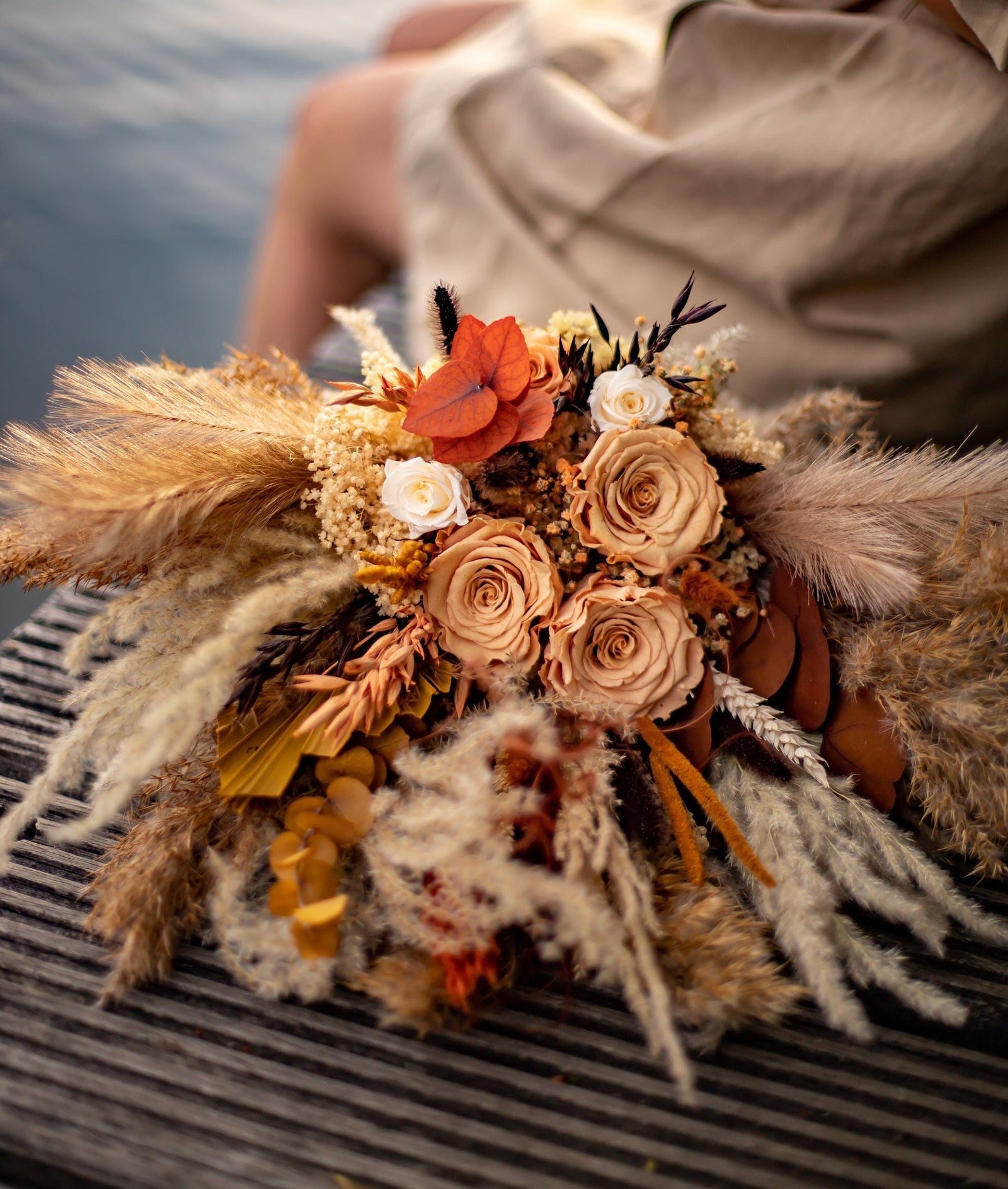 Rust & Mustard Wedding Flowers