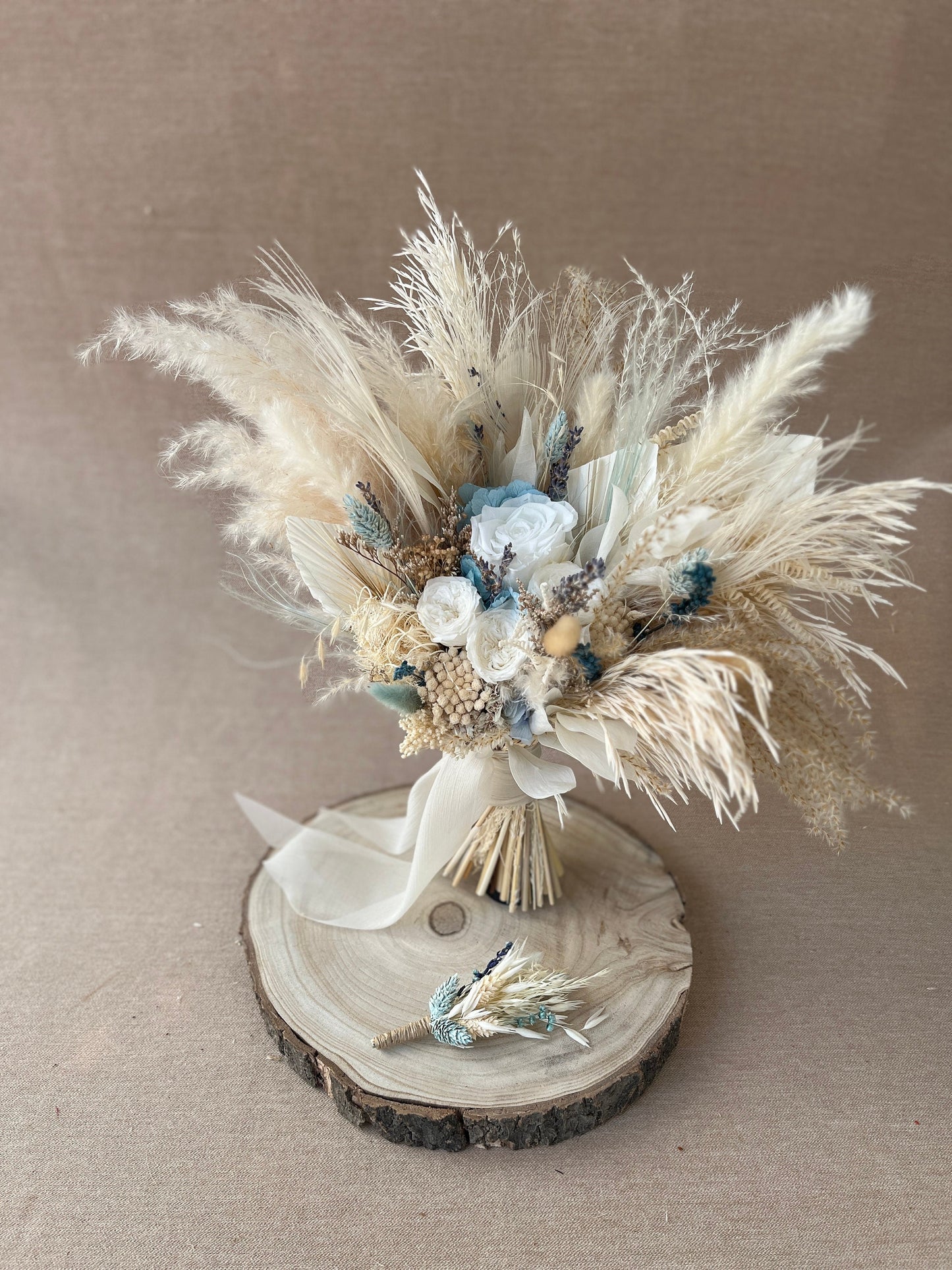 Ice Blue Wedding Flowers