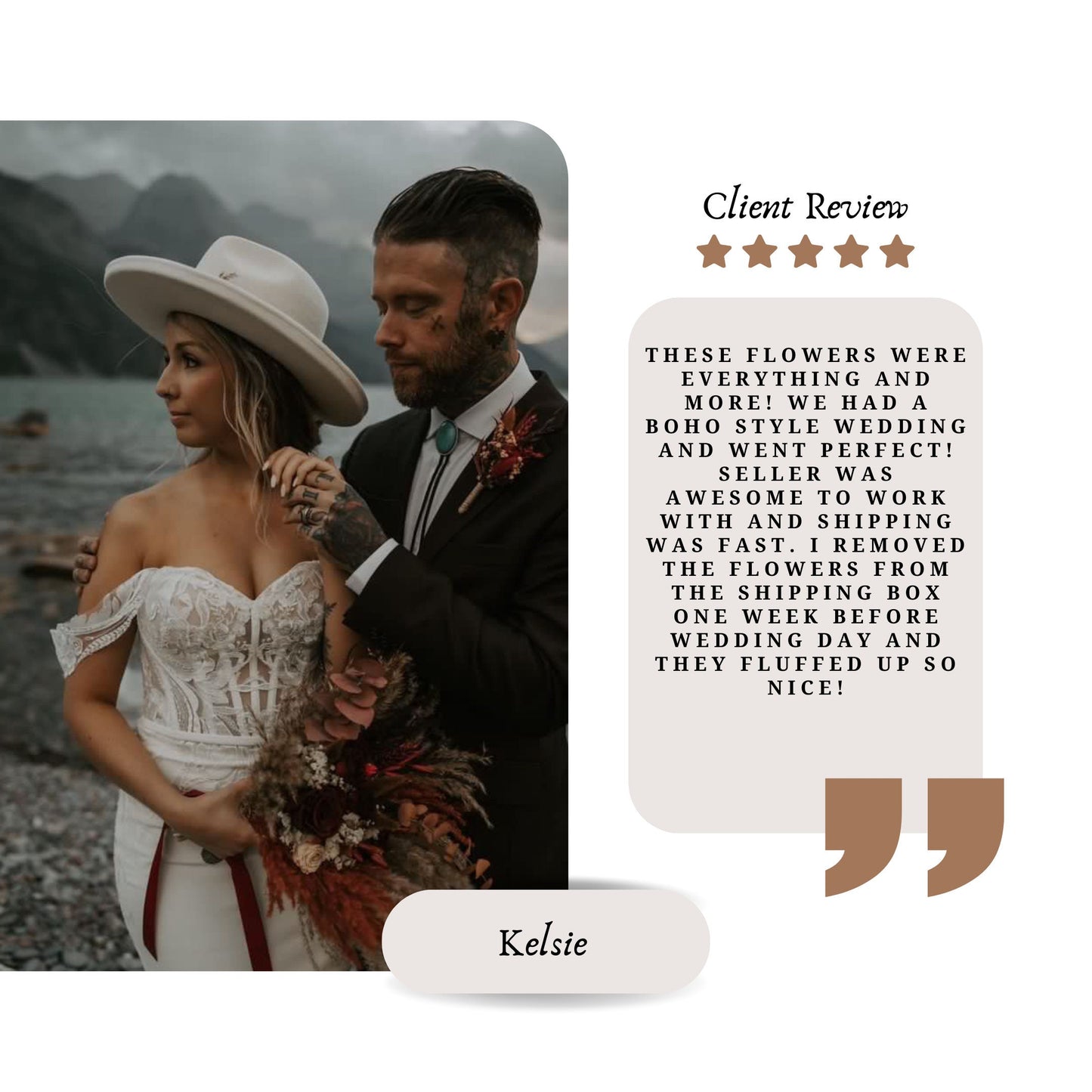 Burgundy Bridal Bouquet