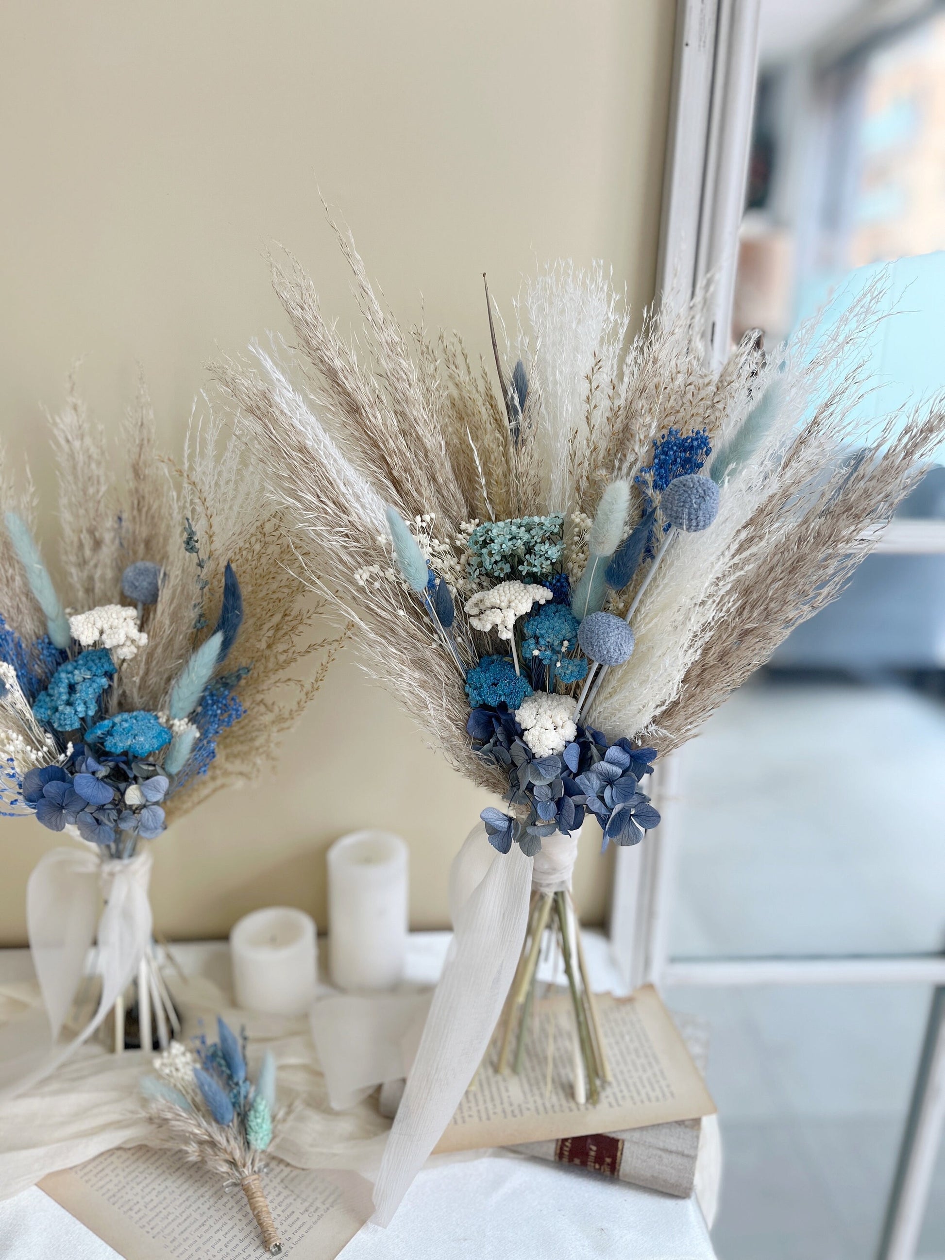 Dusty Blue Bouquet