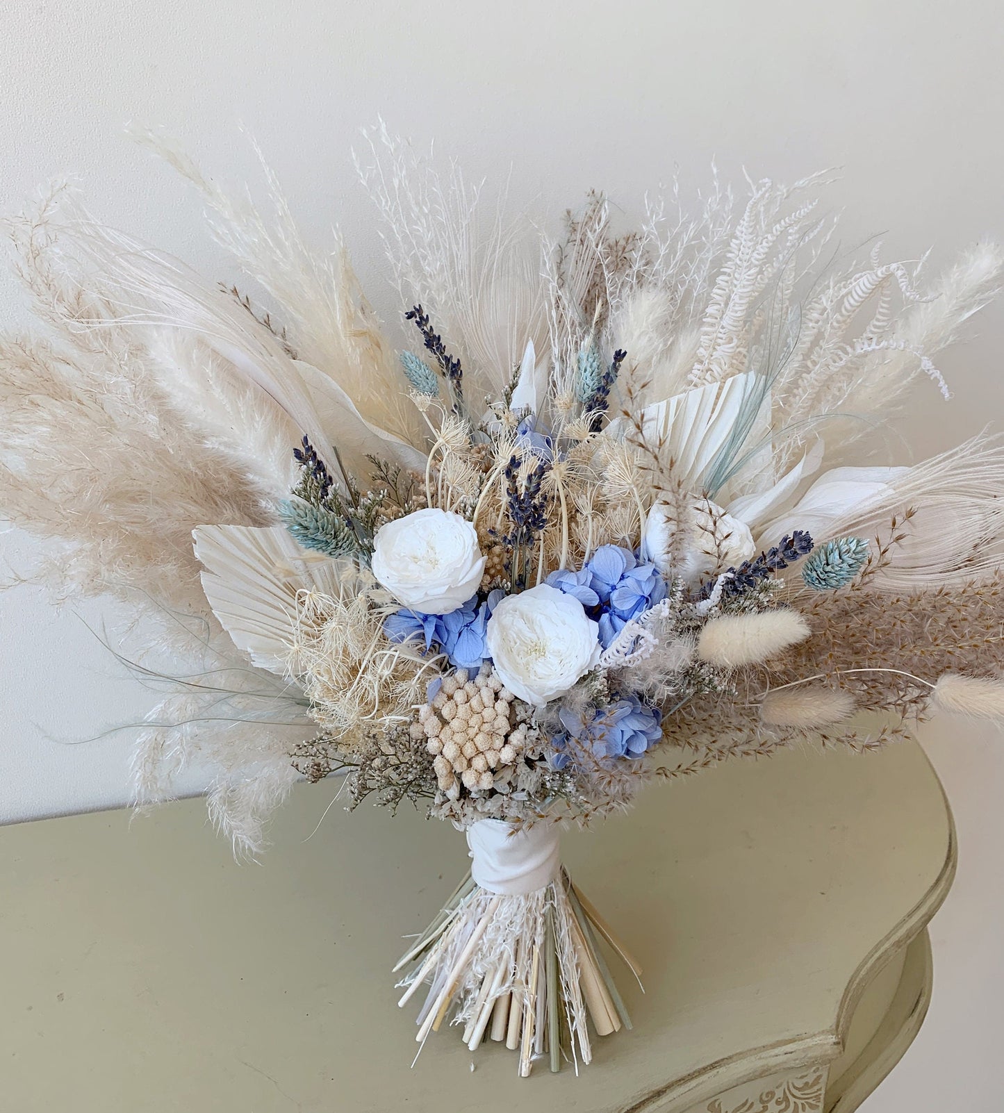 Ice Blue Wedding Flowers