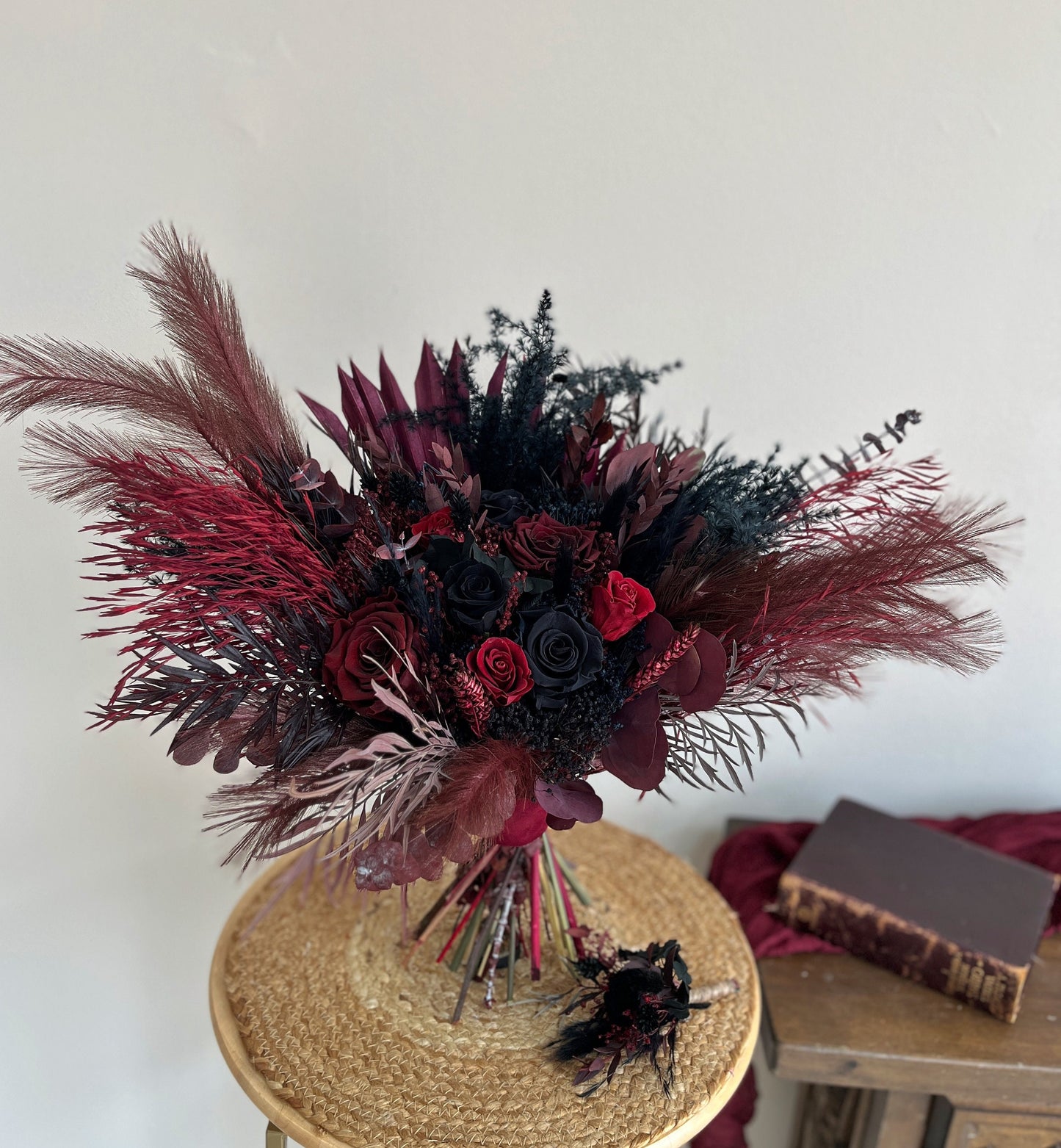 Moody Wedding Bouquet