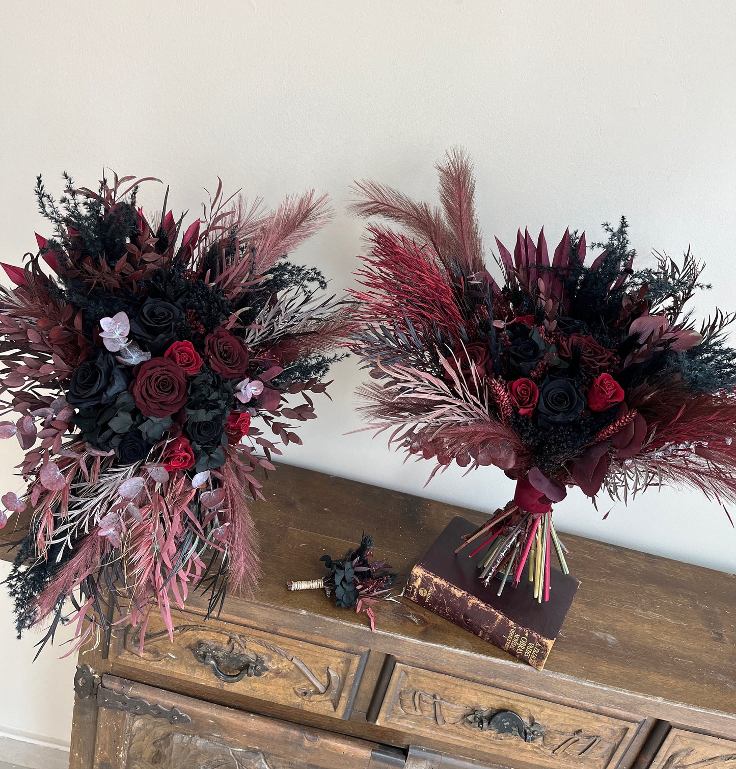 Moody Wedding Bouquet