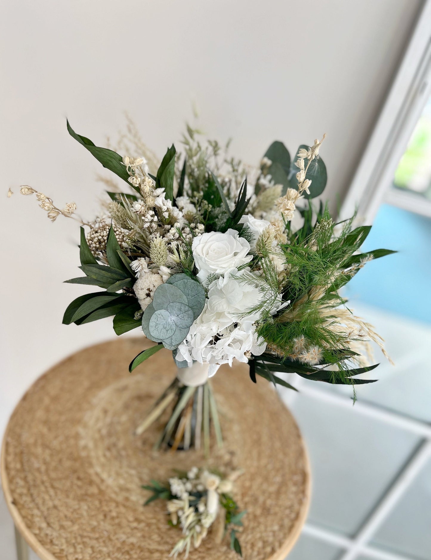 Eucalyptus Wedding Bouquet