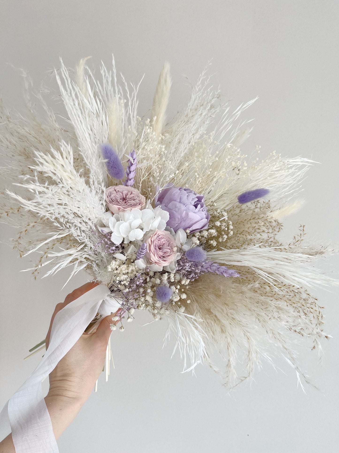 Romantic Pastel Bridal Bouquet