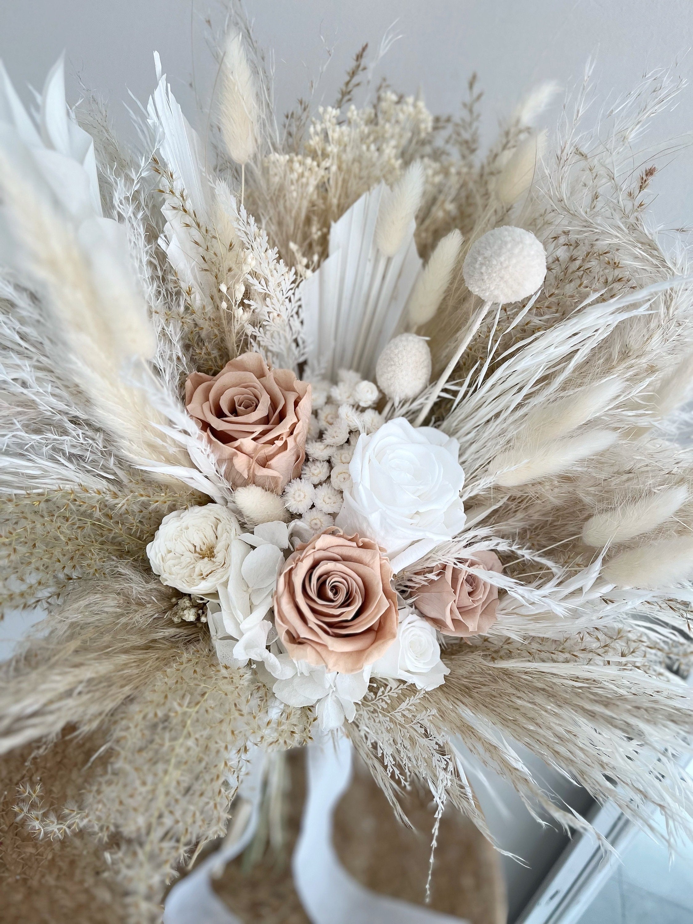 Boho Wedding Bouquet – Lunaria Flowers