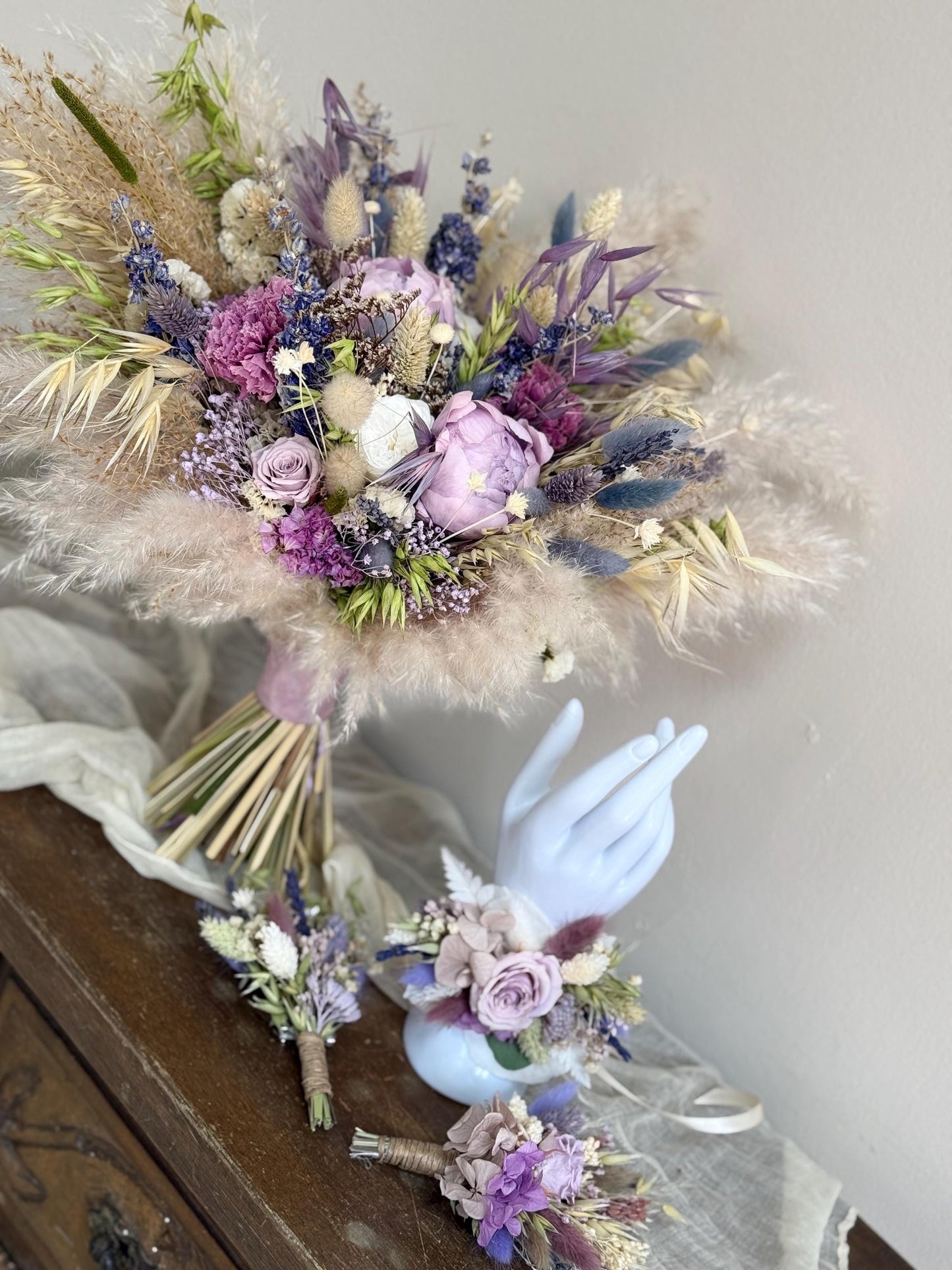 Lavender Bridal Bouquet