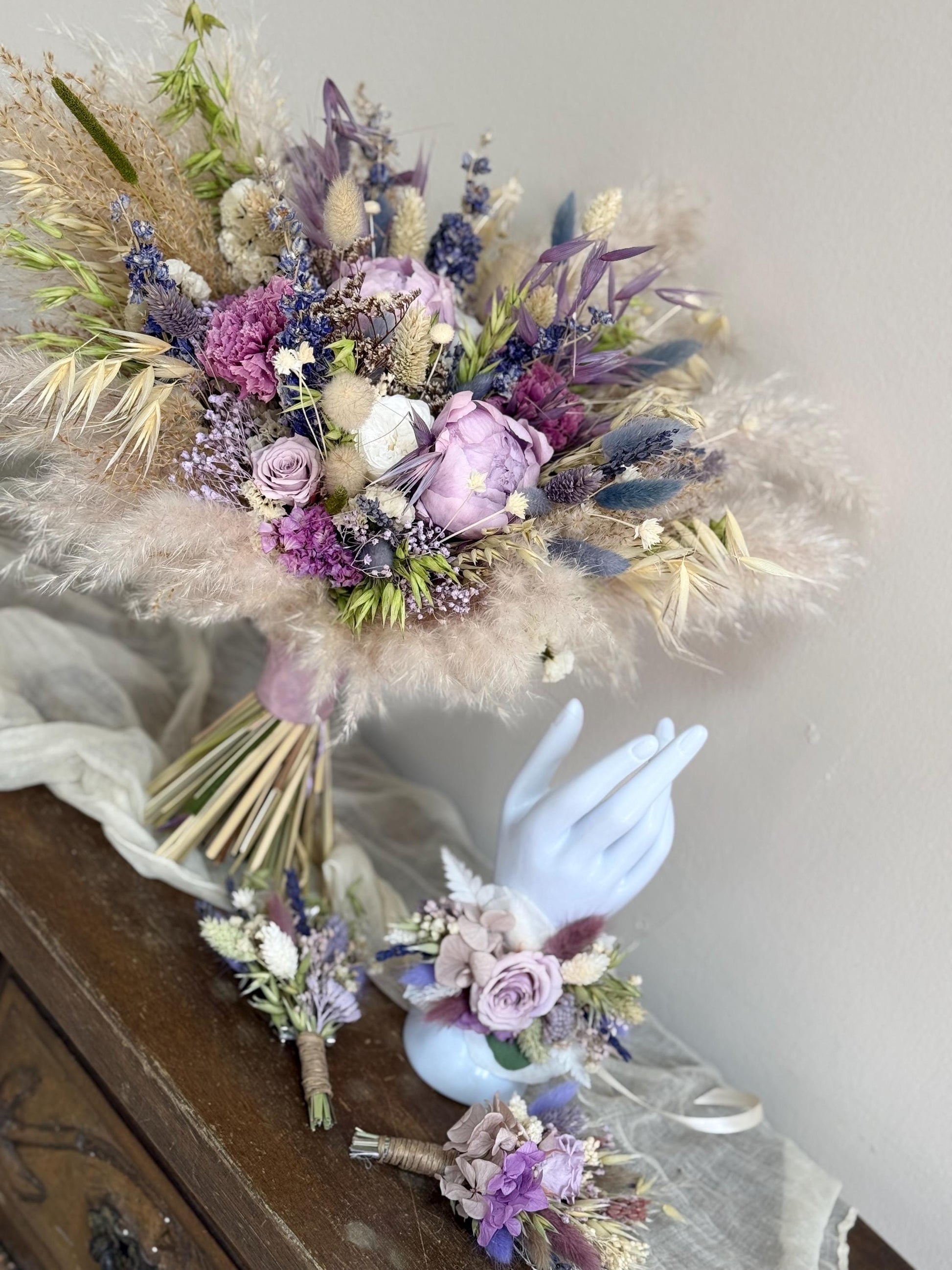 Lavender Bridal Bouquet