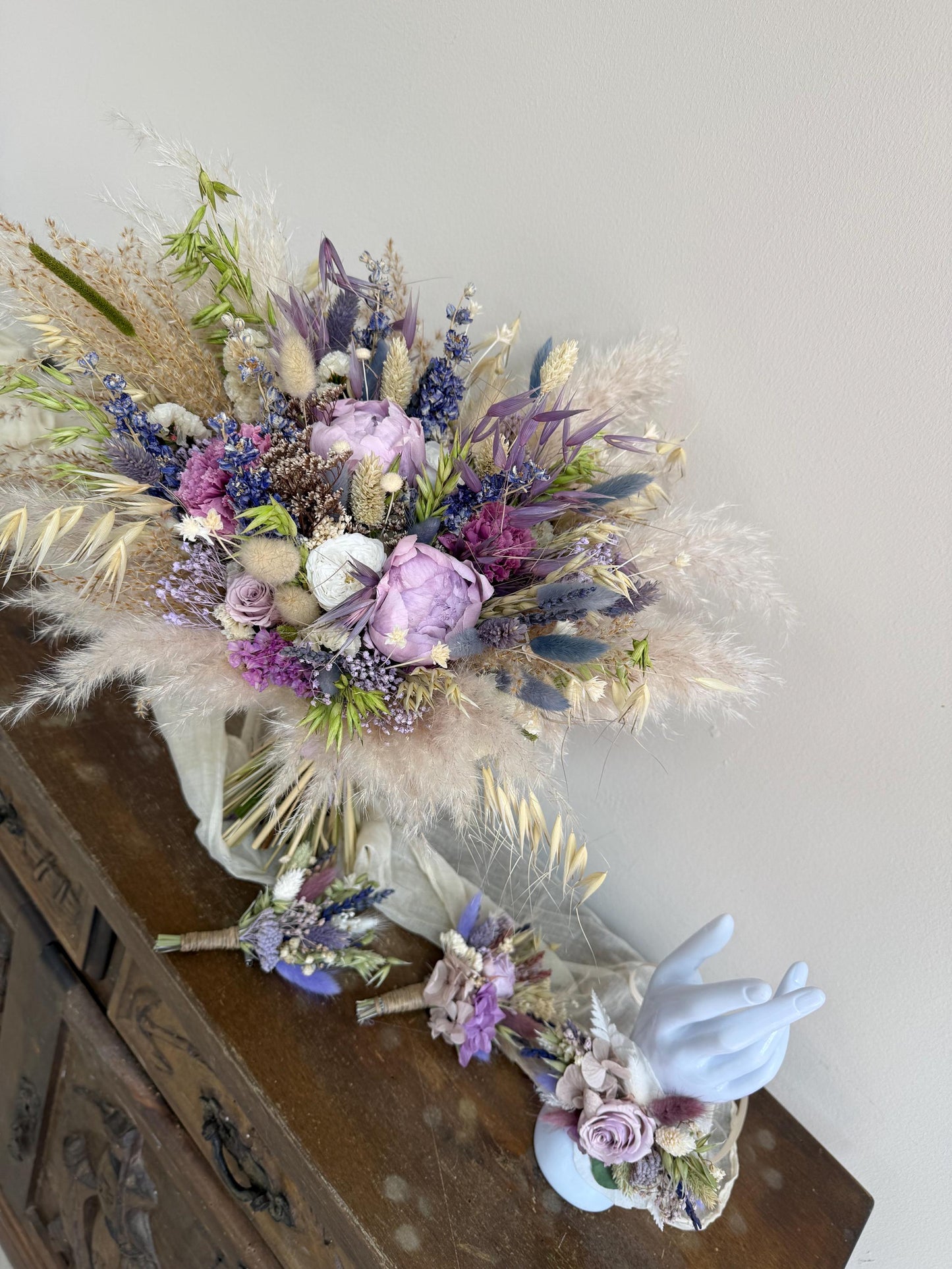 Lavender Bridal Bouquet