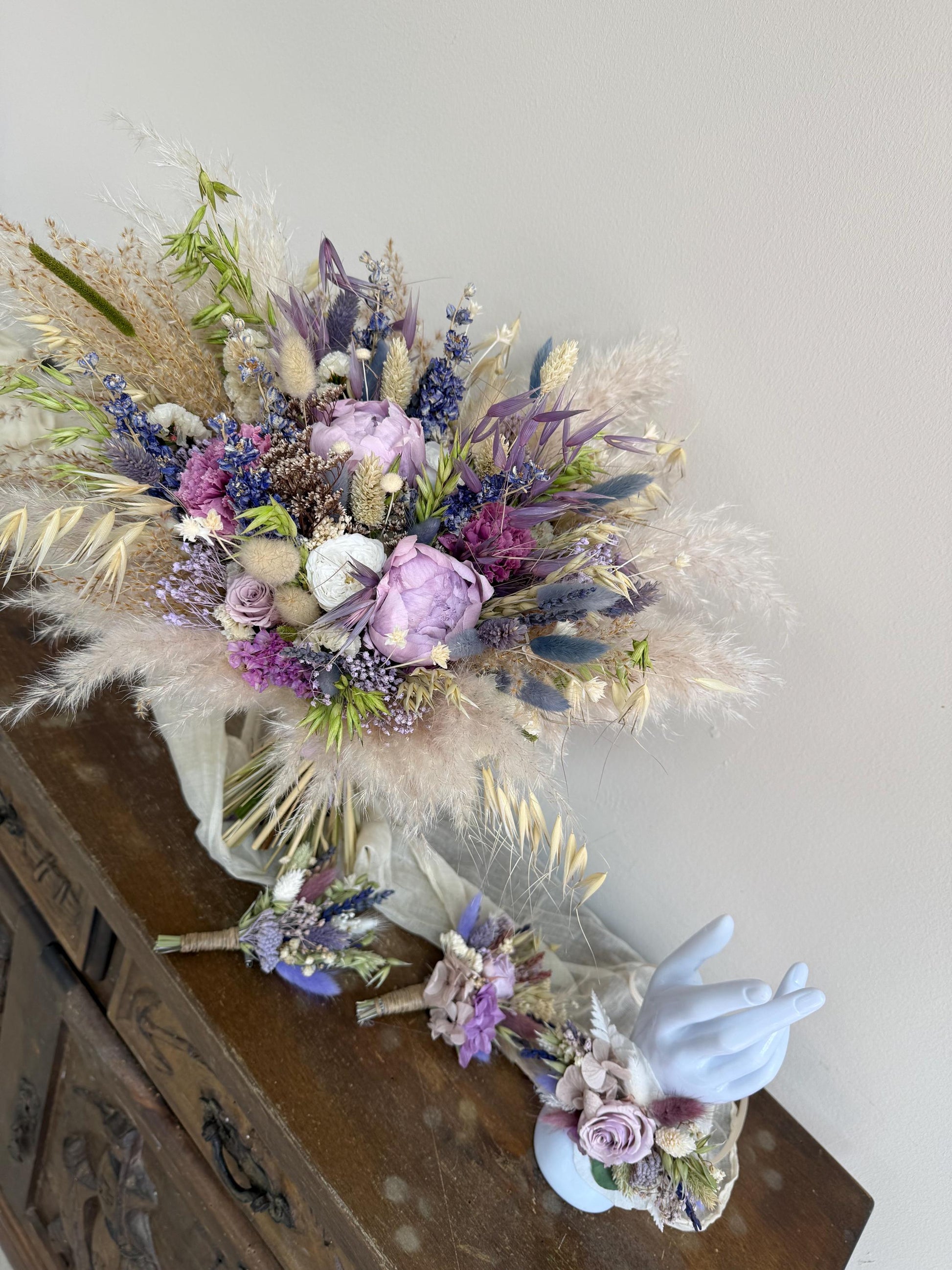 Lavender Bridal Bouquet