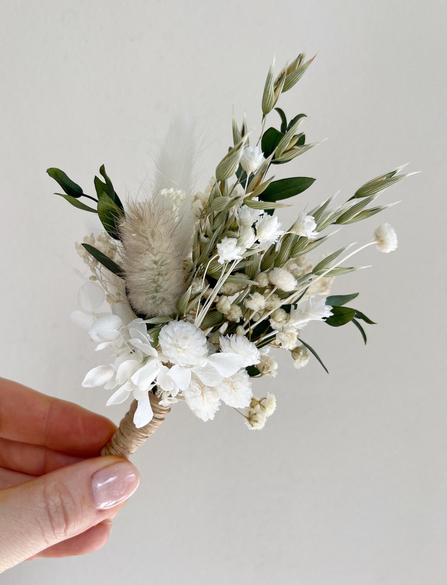 DIY Wedding Boutonnière Kit – Dried Flowers, Floral Supplies & Tutorial Boutonniere for Groom or Groomsmen, Make Your Own Dried Buttonhole