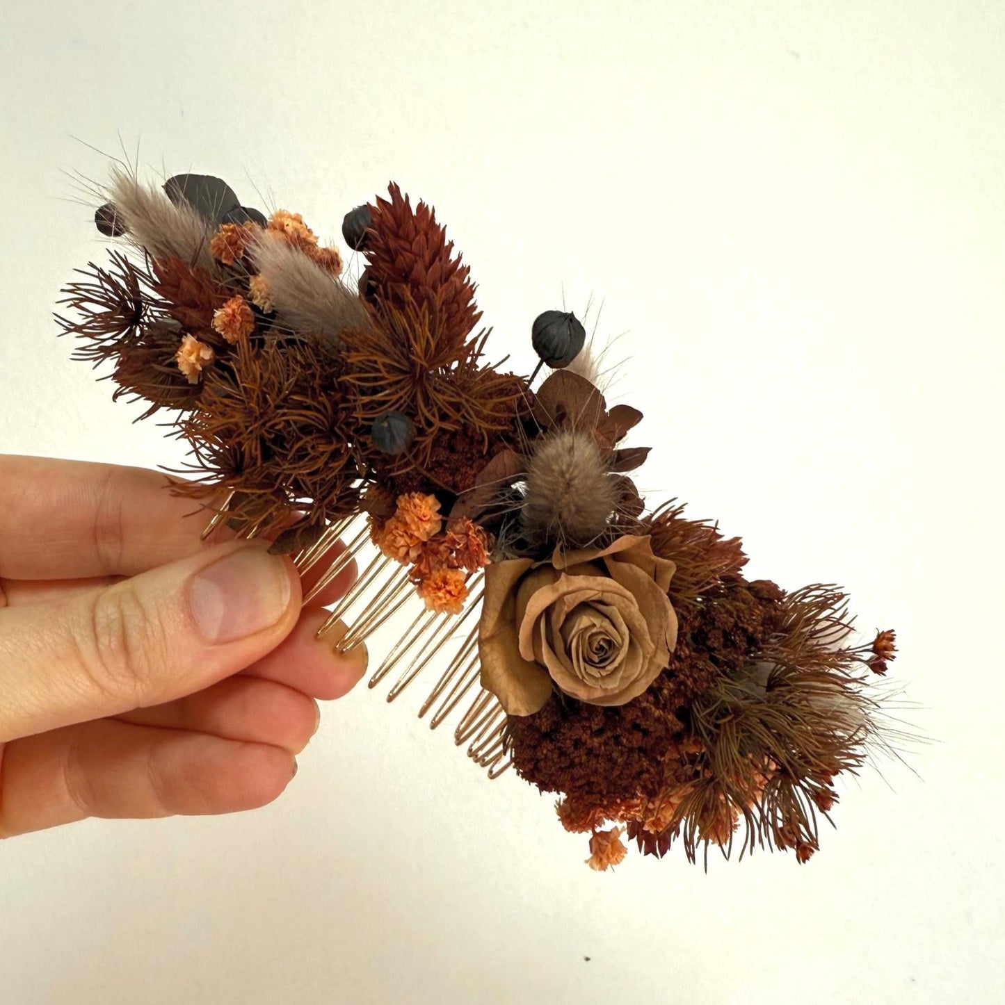Maroon & Mocha Wedding Flowers