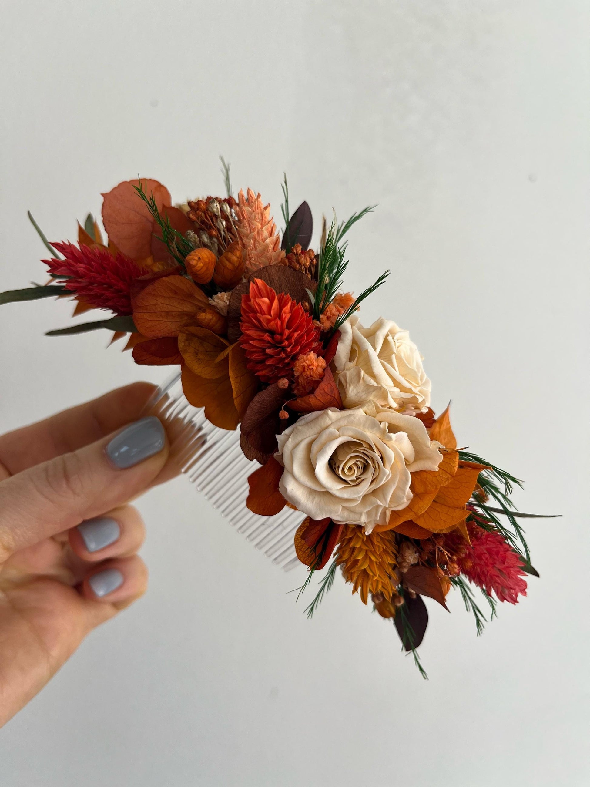 Terracotta & Ivory Wedding Flowers