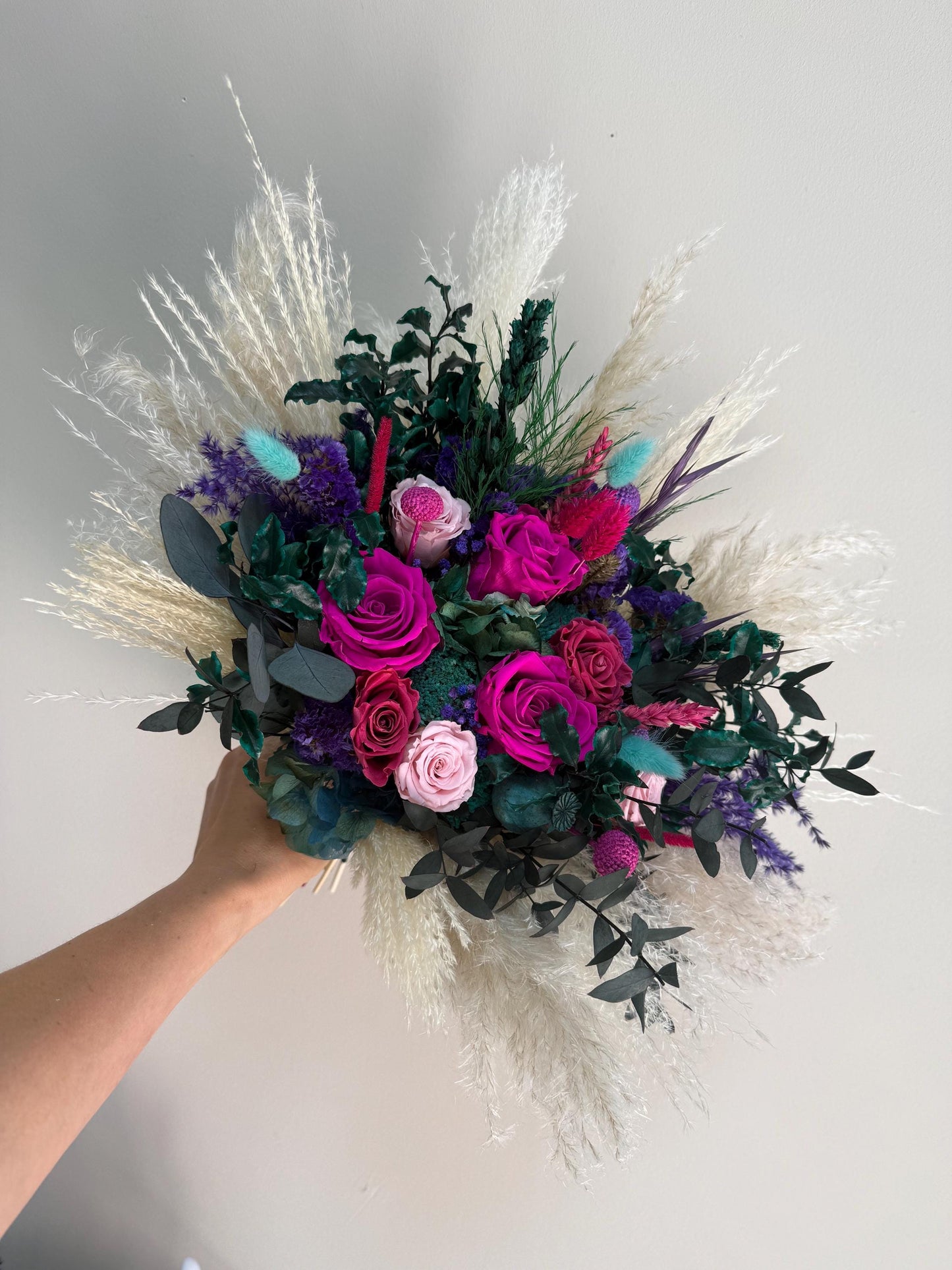 Jewel Coloured Wedding Flowers