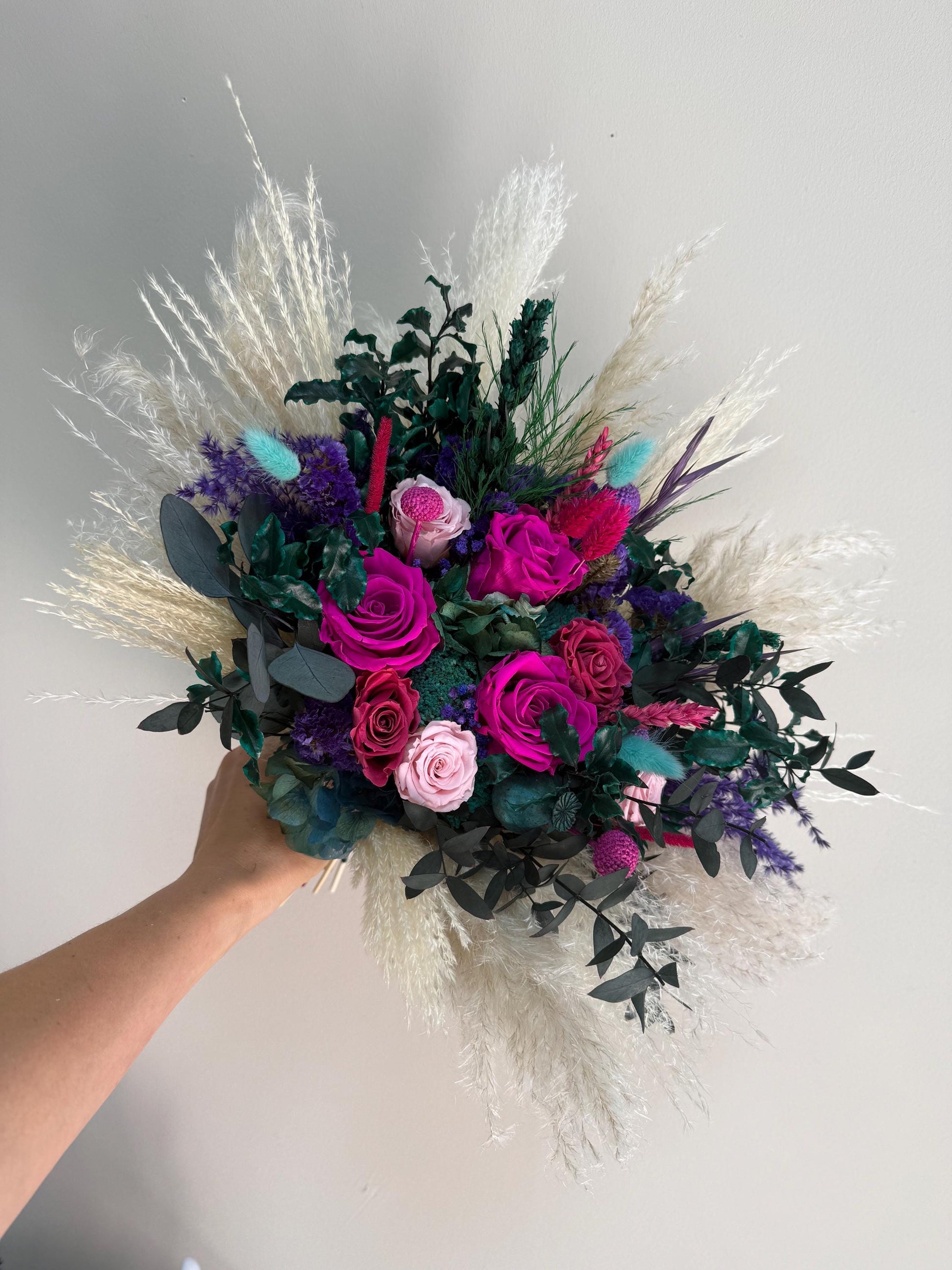 Jewel Coloured Wedding Flowers