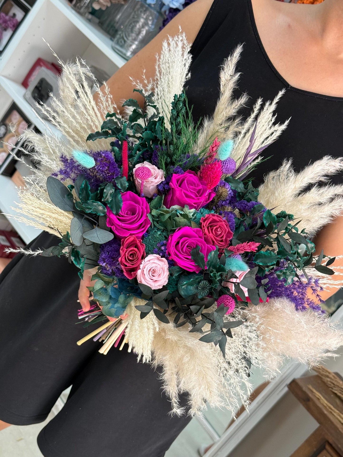 Jewel Coloured Wedding Flowers