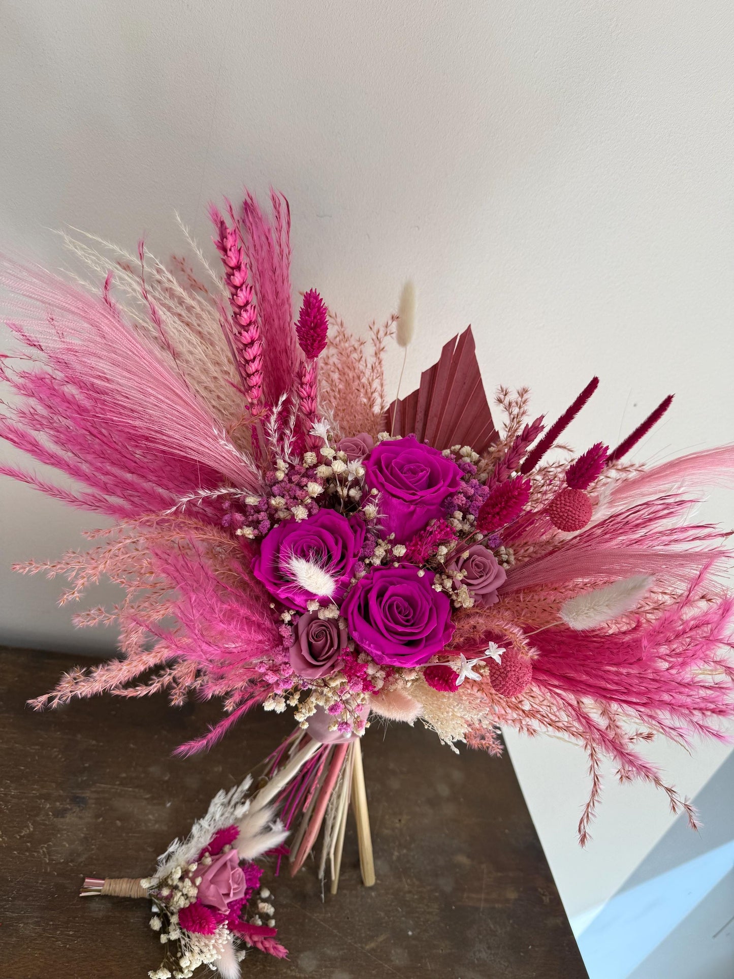 Hot Pink Wedding Flowers
