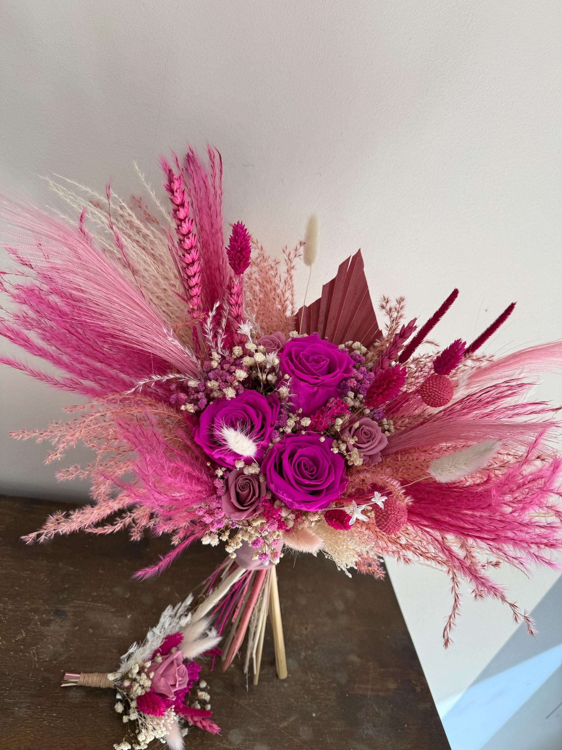 Hot Pink Wedding Flowers