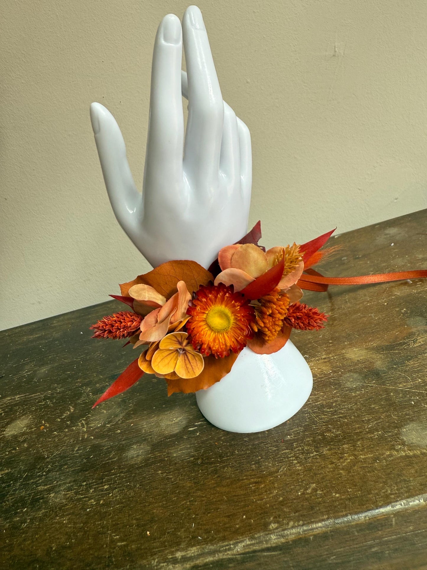 Burnt Orange Wedding Flowers