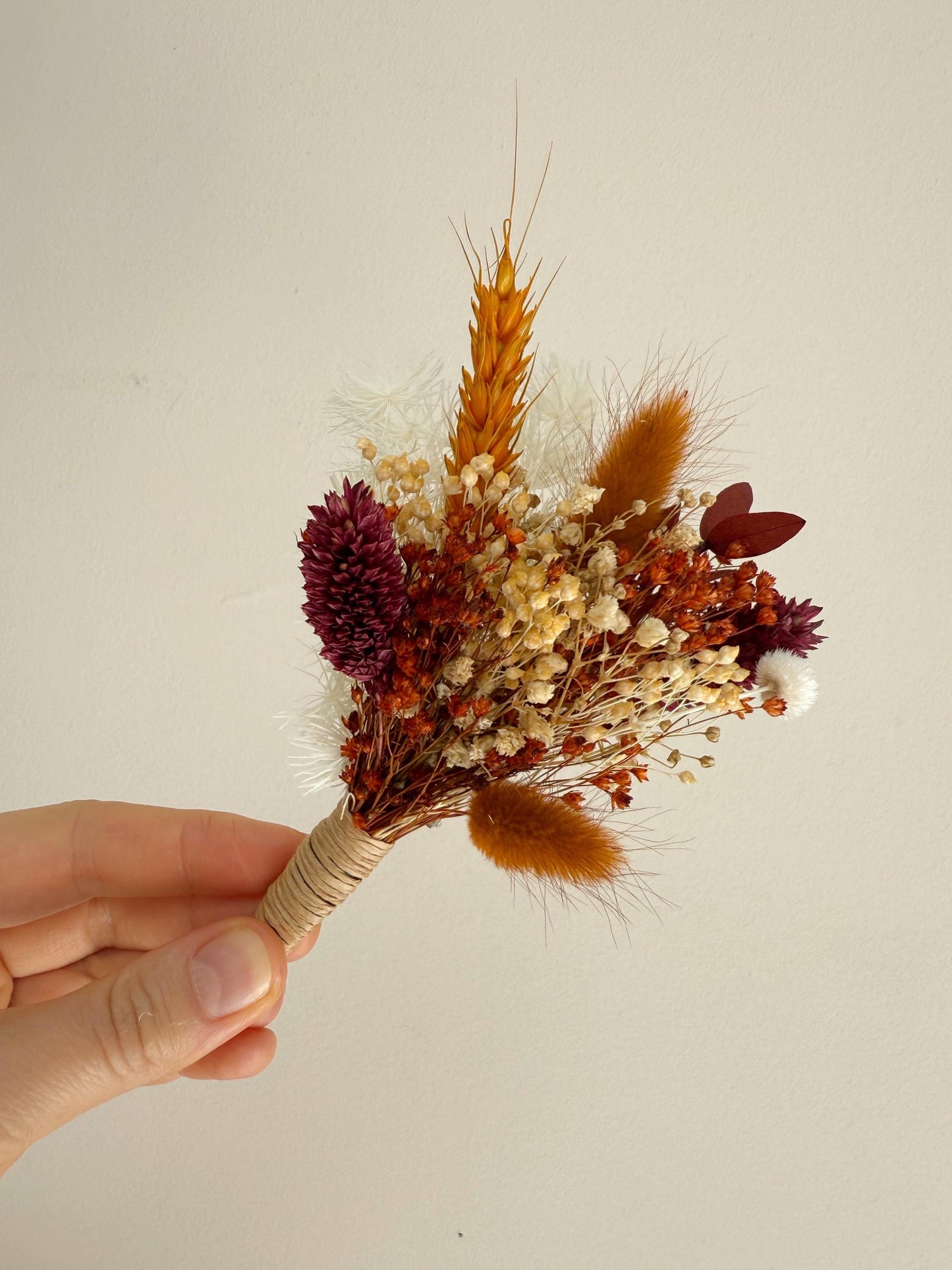 Rust & Mustard Wedding Flowers