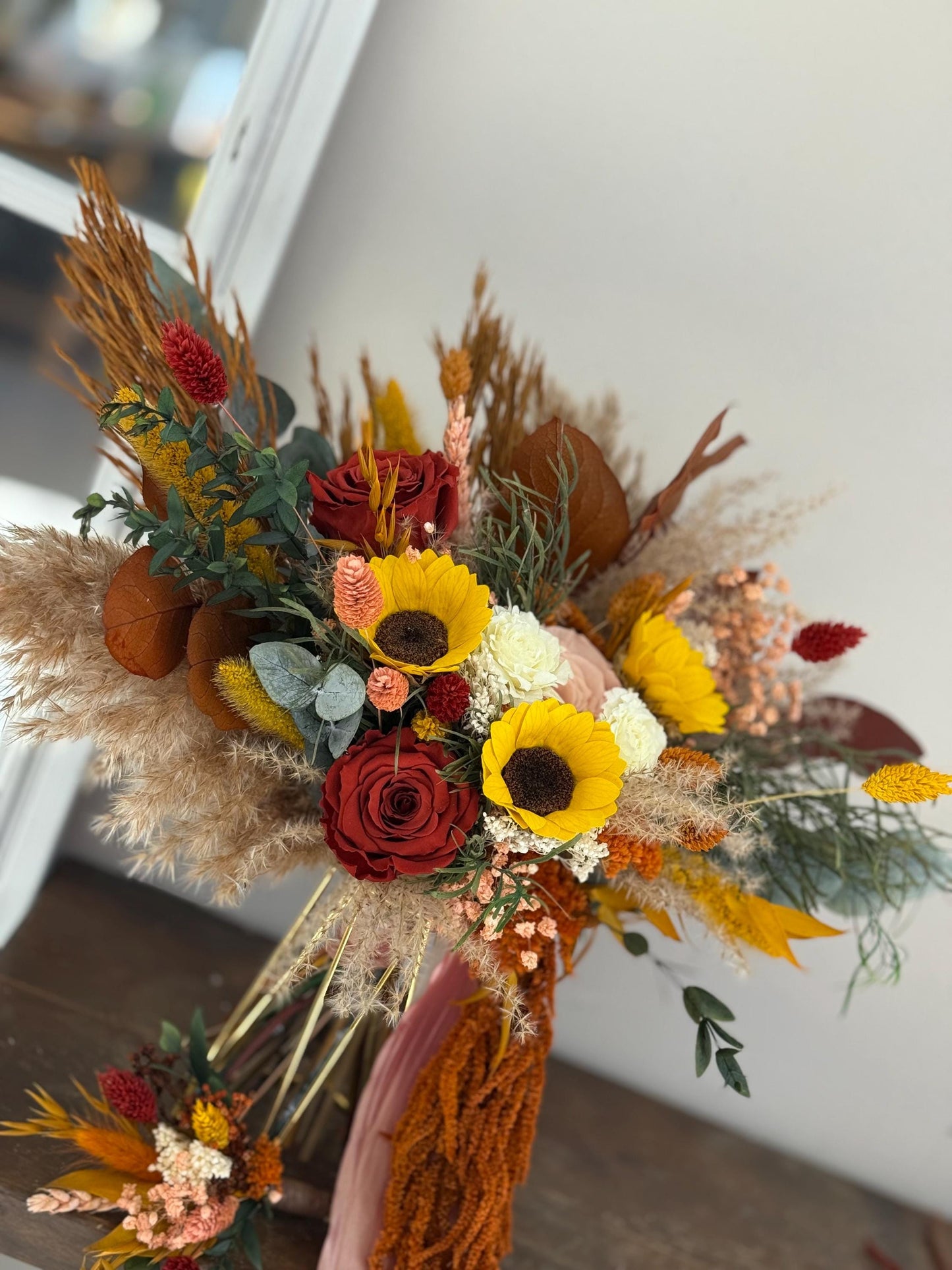 Sunflowers Wedding Bouquet
