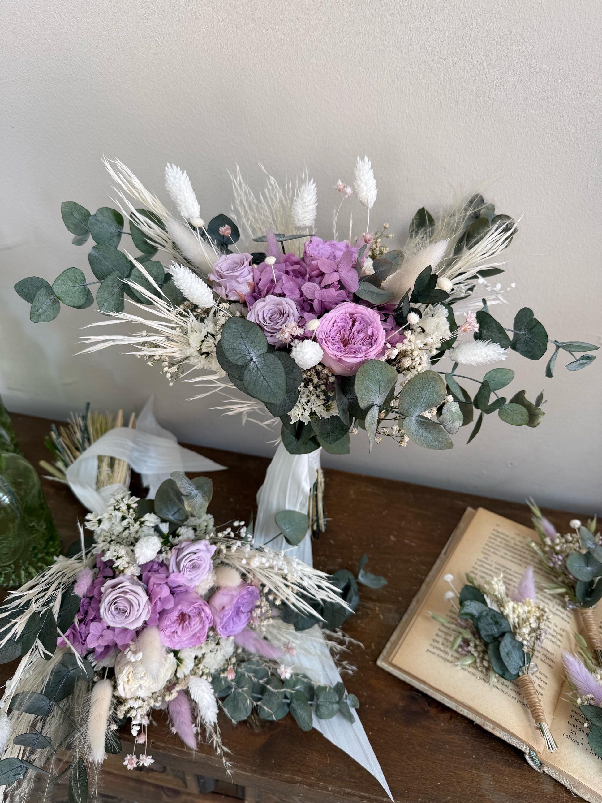 Lavender Bridal Bouquet