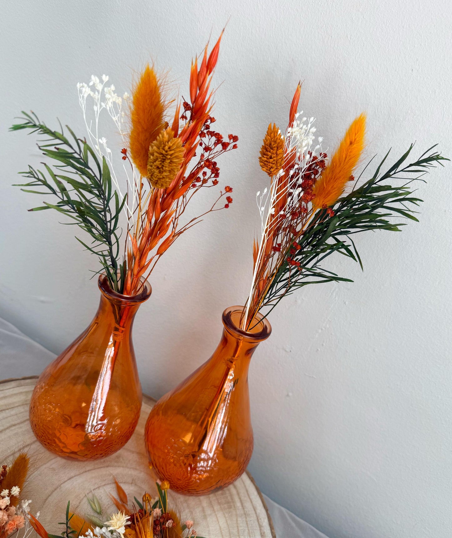 Terracotta Cascading Wedding Bouquet