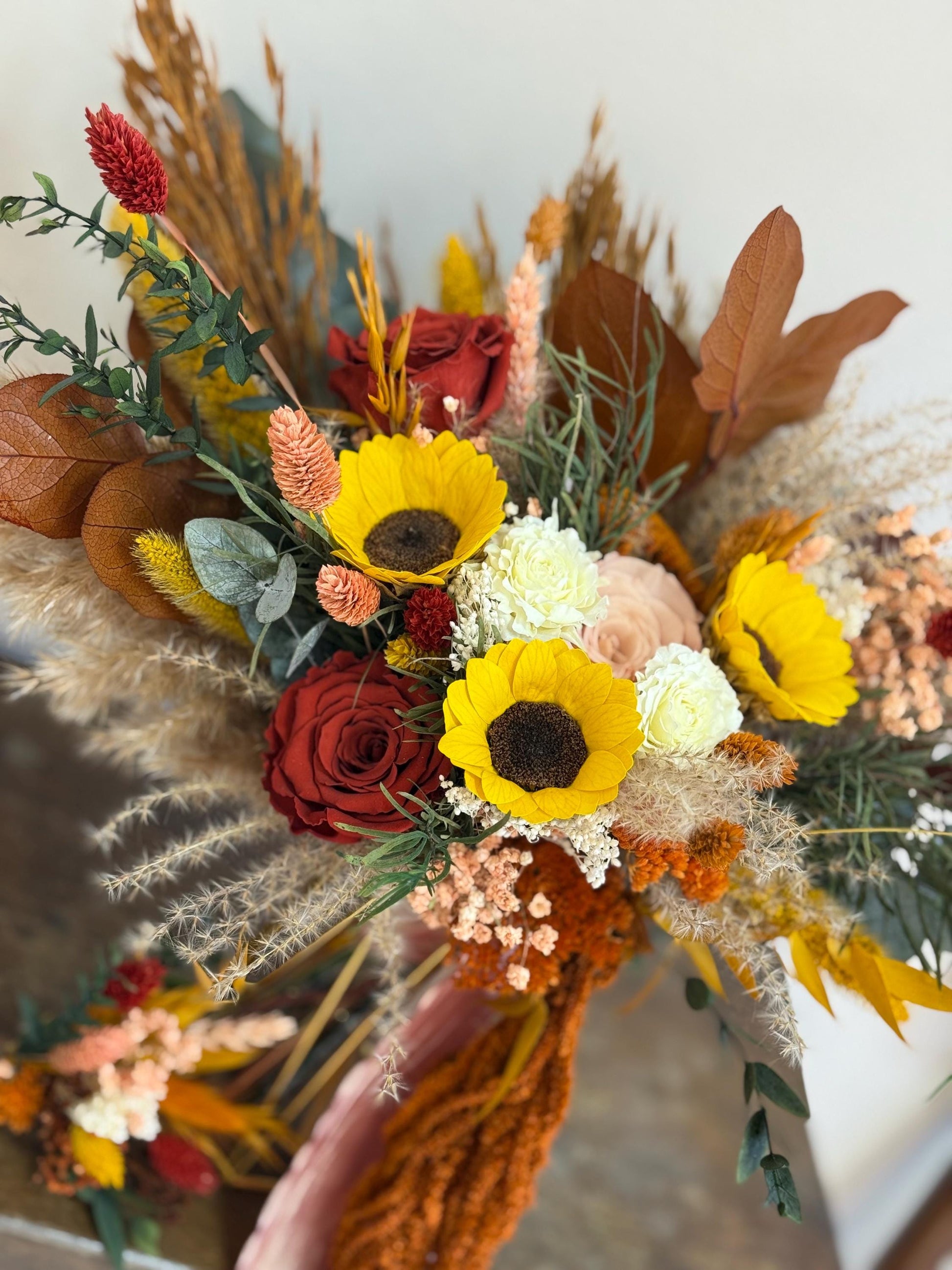 Sunflowers Wedding Bouquet