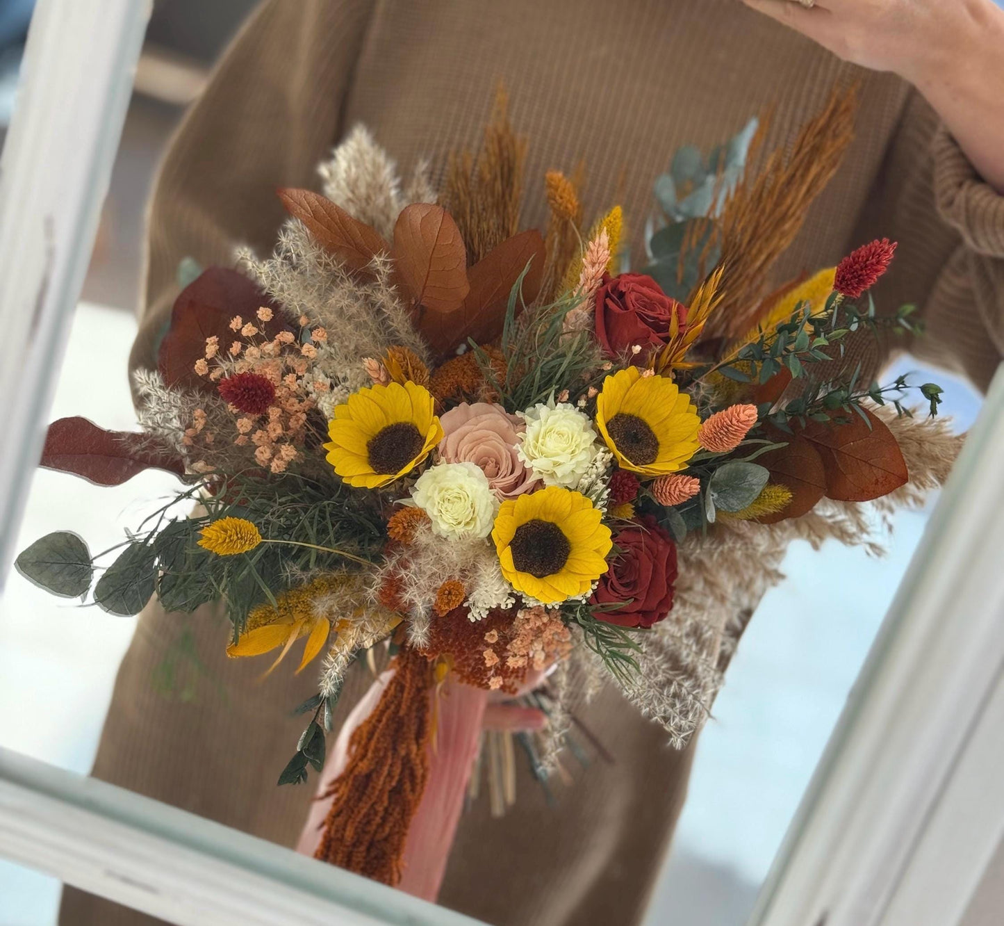 Sunflowers Wedding Bouquet
