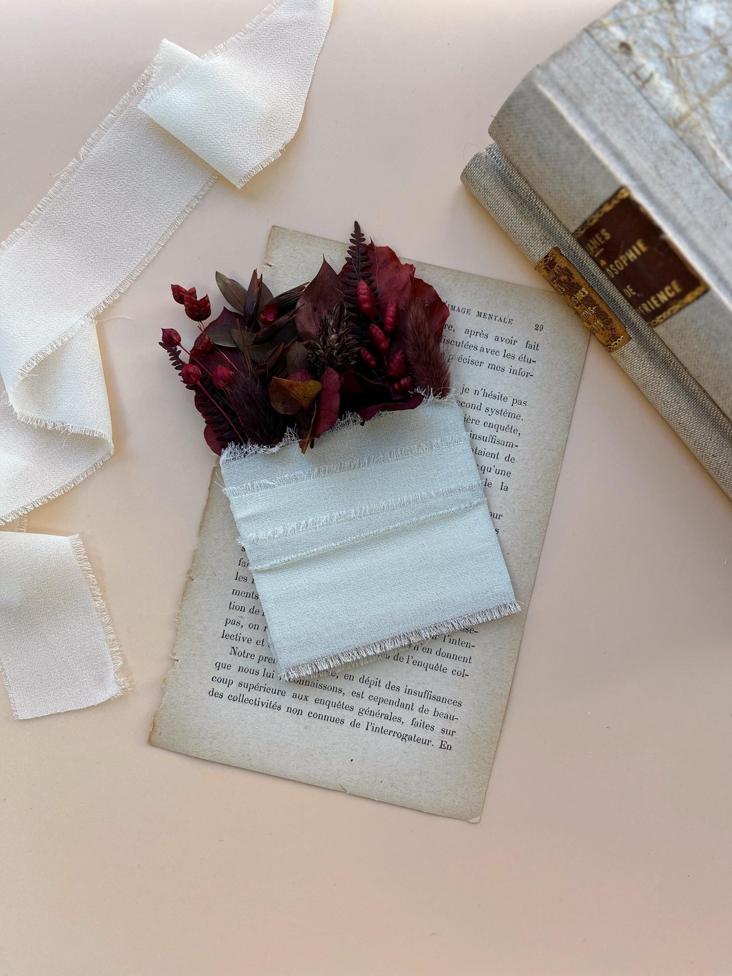 Deep Red Wedding Flowers