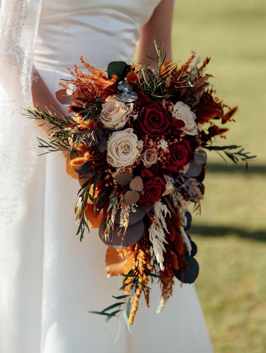 Earthy Tones Wedding Flowers