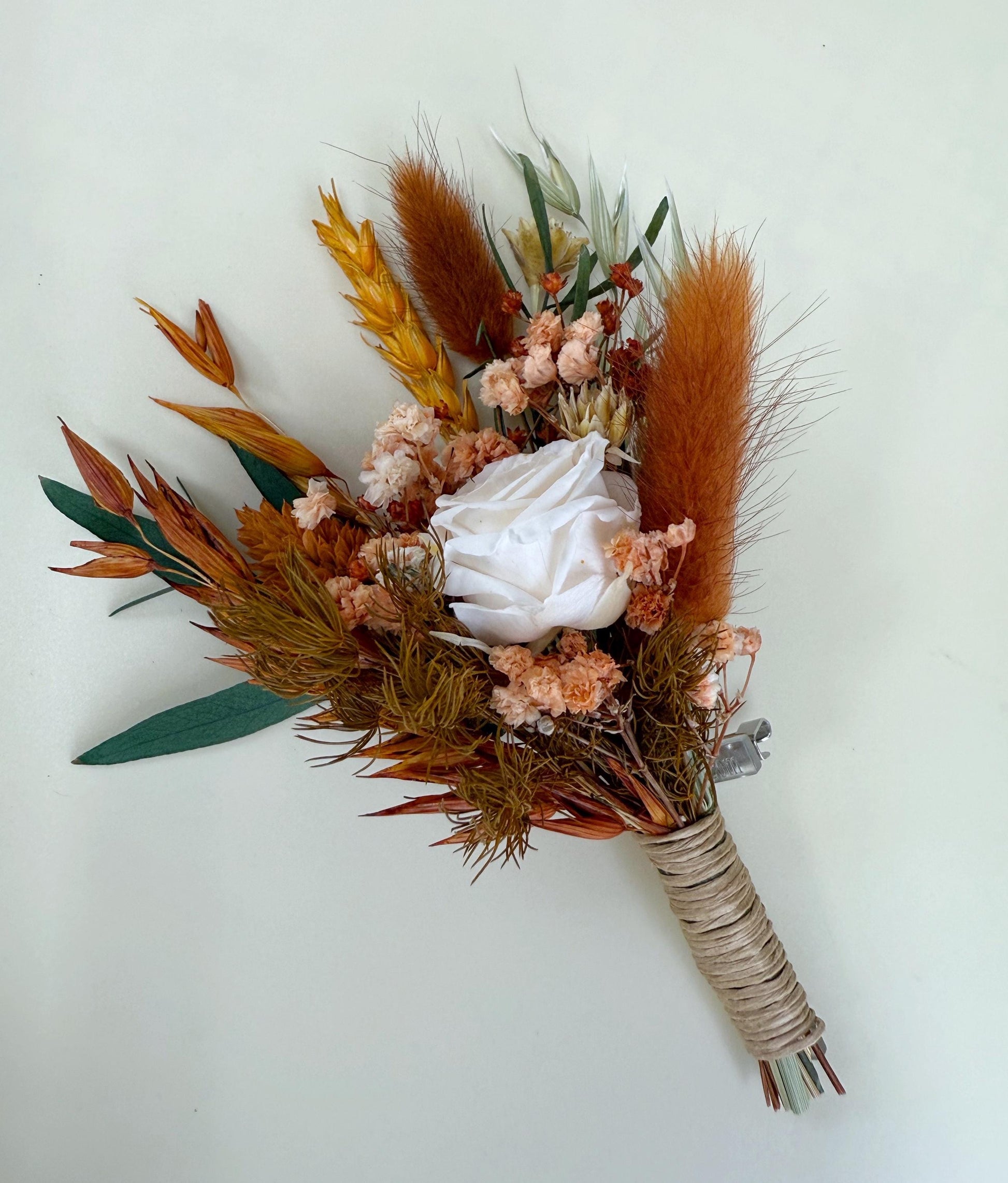 Cascade Rust Wedding Bouquet